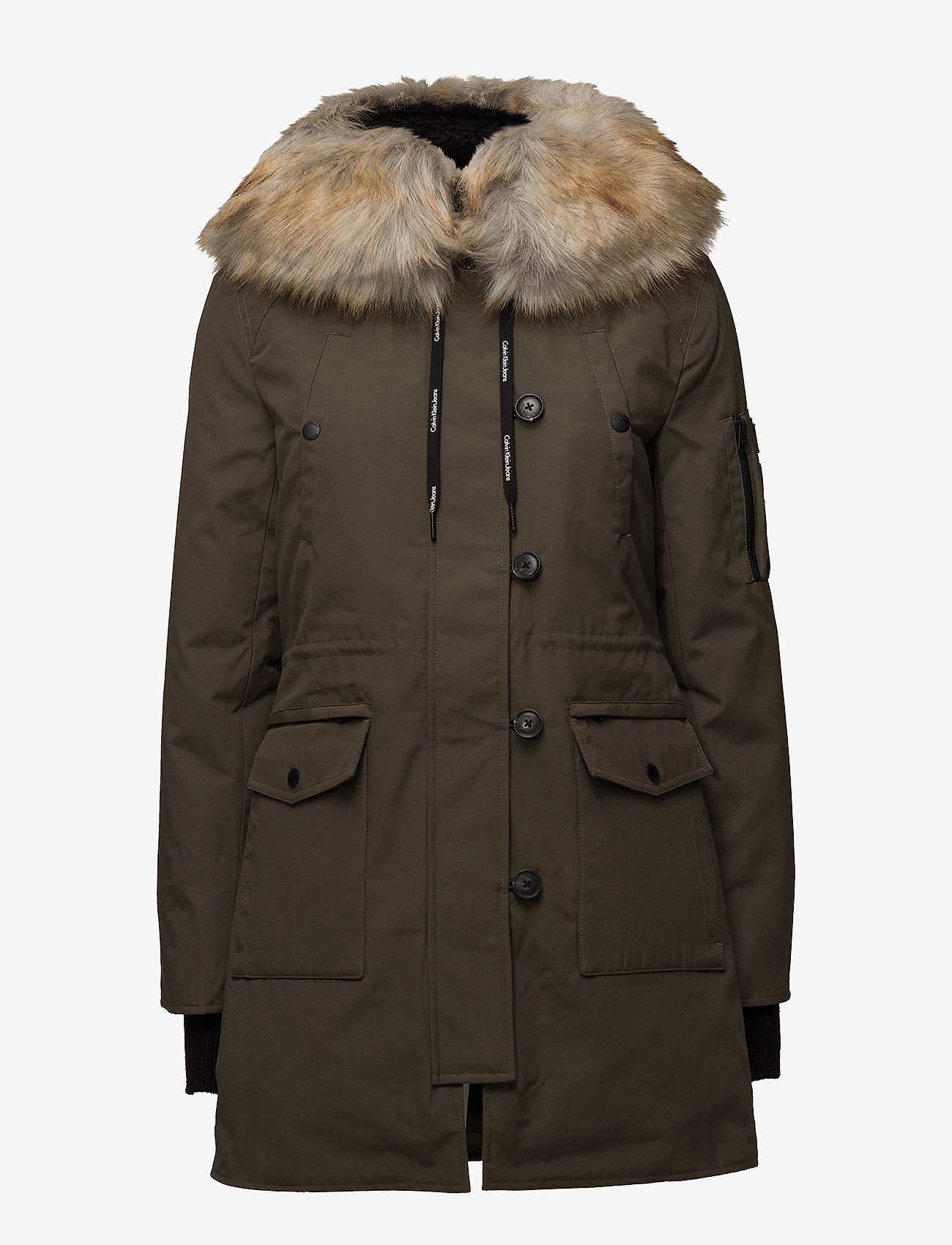 Calvin Klein Jeans - OLIVIA MW DOWN HOODED PARKA - grape leaf - 1