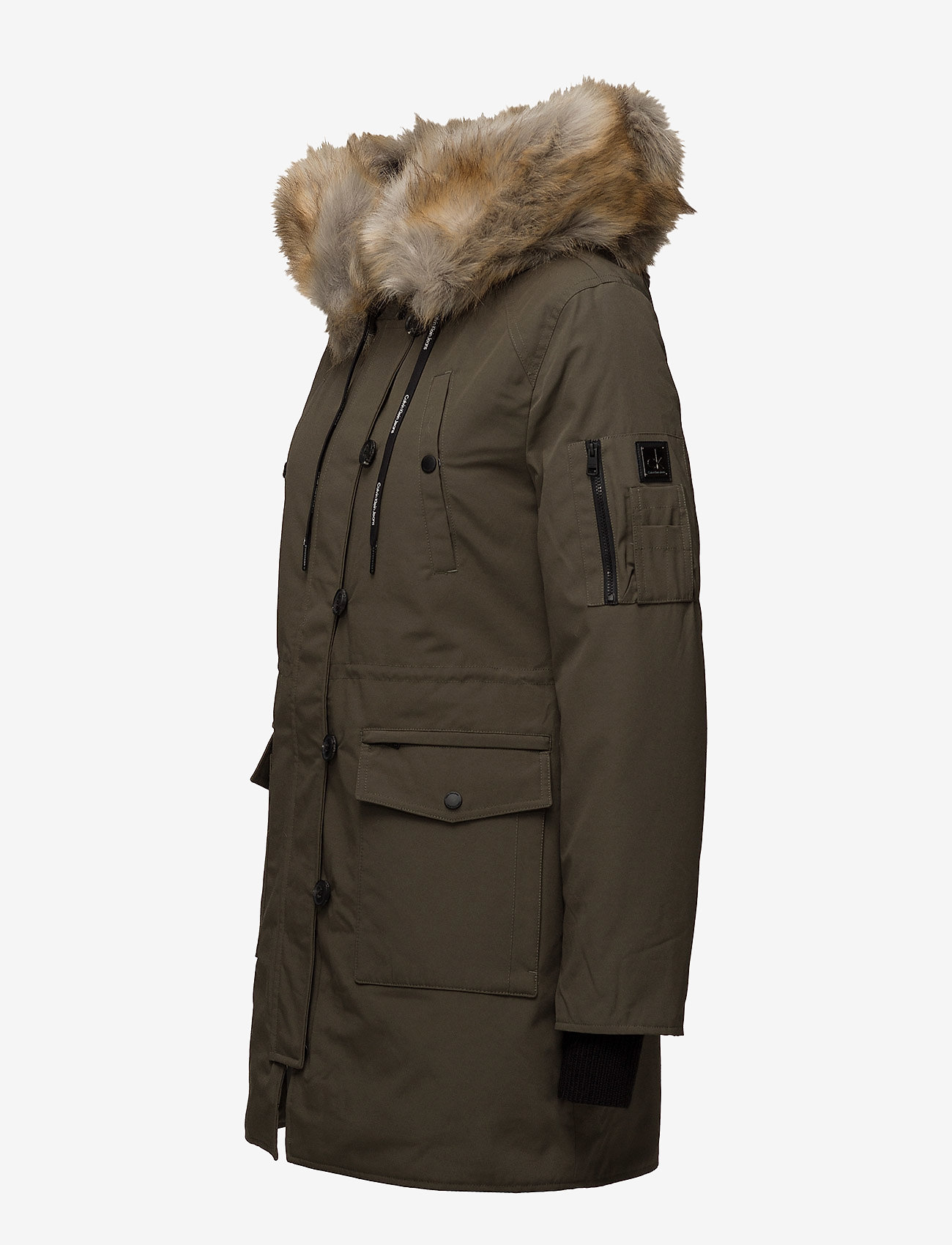 Calvin Klein Jeans - OLIVIA MW DOWN HOODED PARKA - grape leaf - 5