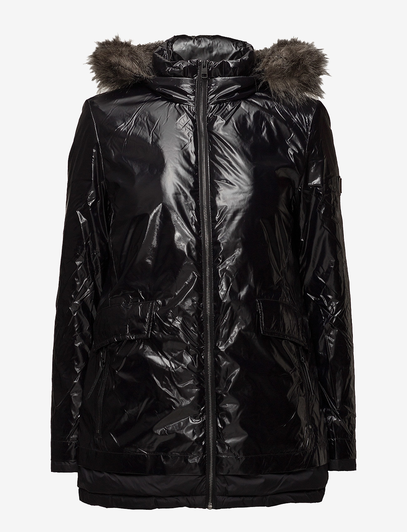 Calvin Klein Jeans - ORIOLE DOWN MM HOODED PARKA - ck black - 0