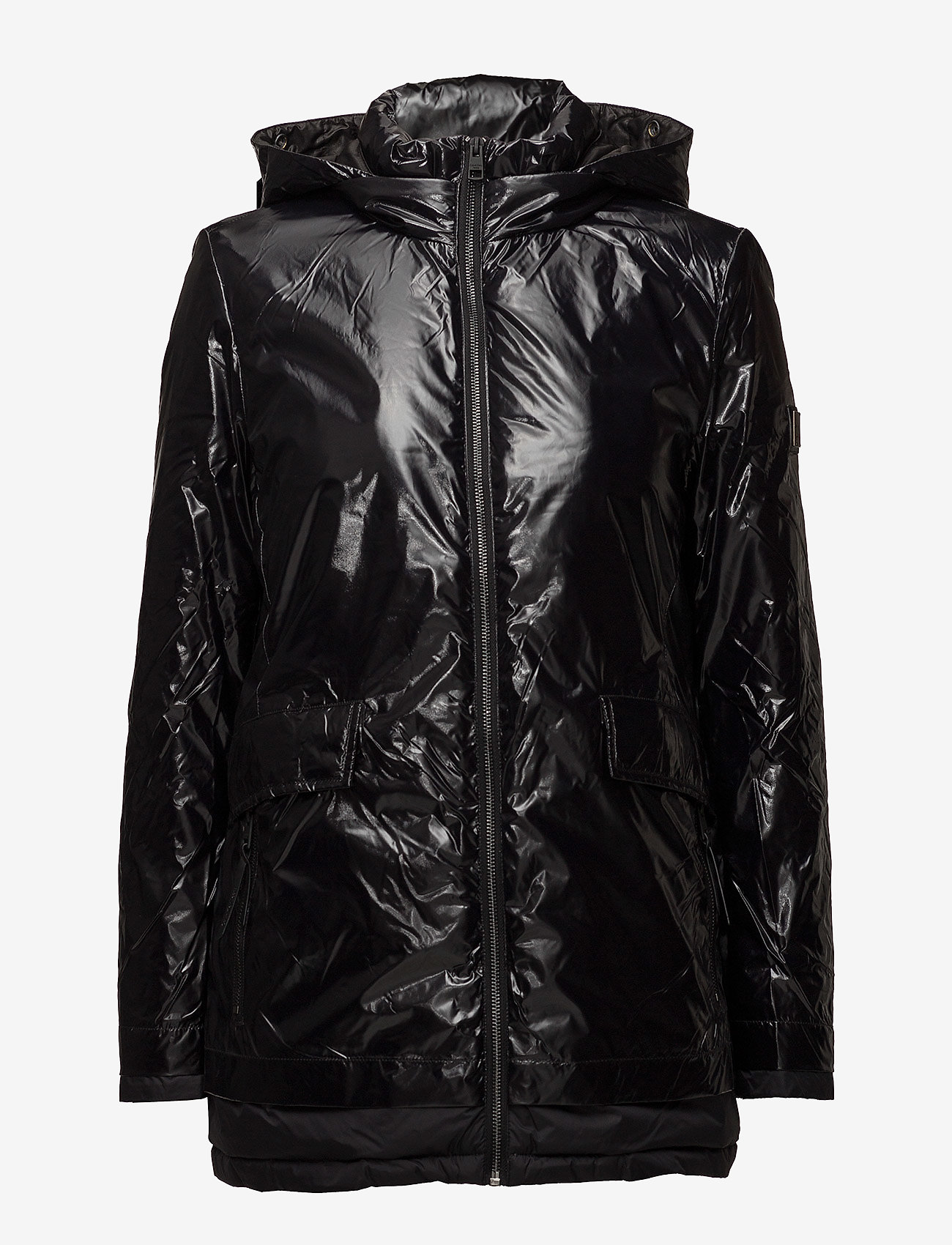 Calvin Klein Jeans - ORIOLE DOWN MM HOODED PARKA - ck black - 1