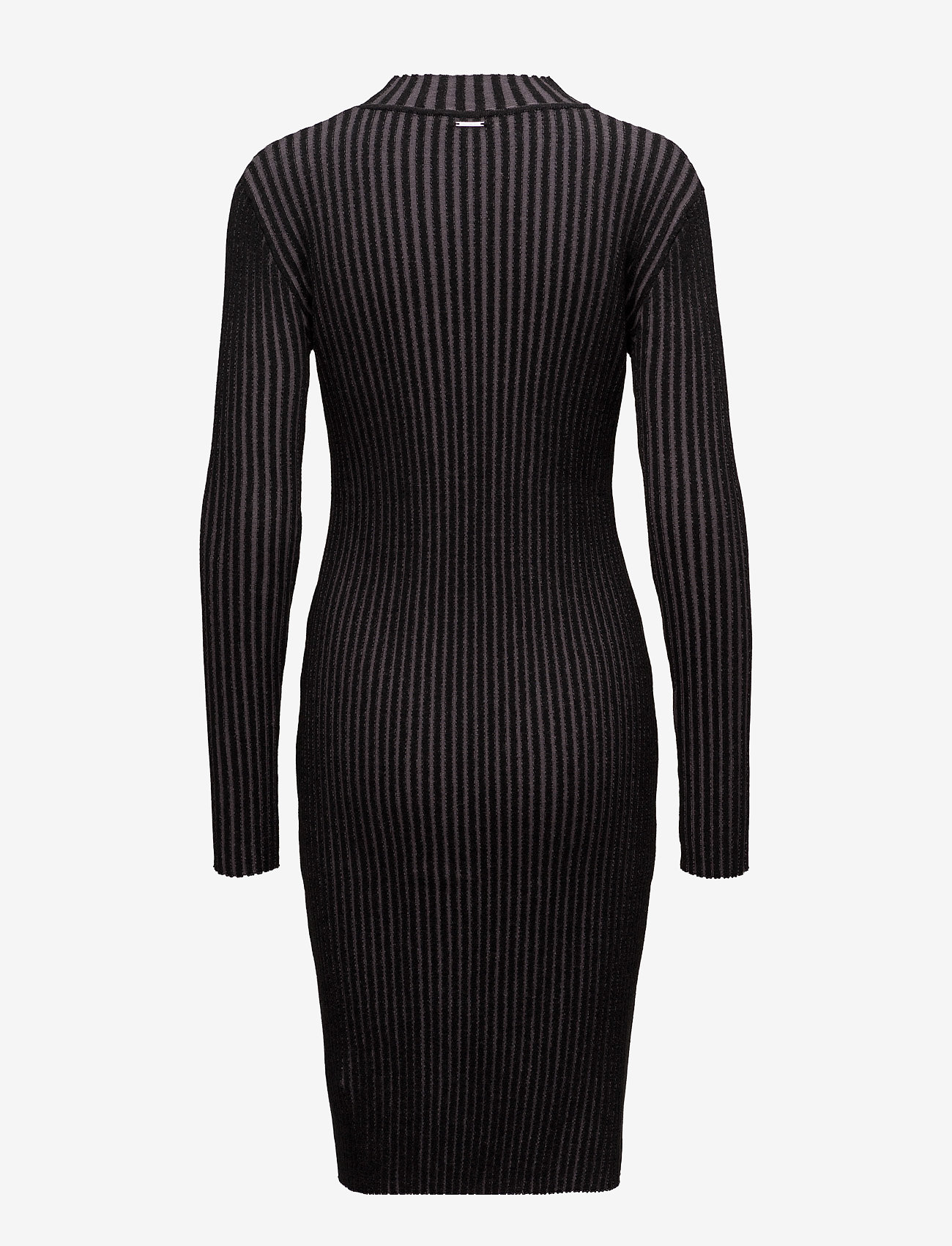 Calvin Klein Jeans - SUTTON CN SWEATER DRESS LS - ck black / rabbit - 1