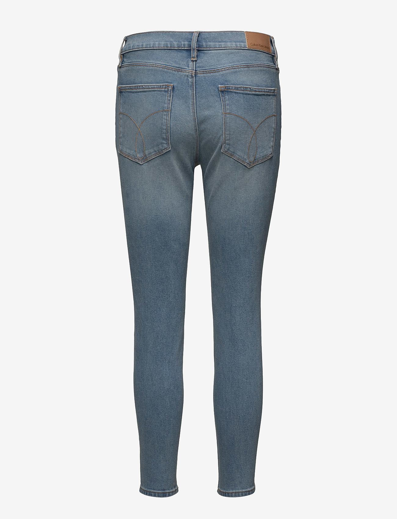 Calvin Klein Jeans - High Rise Skinny Ank - bison blue - 1