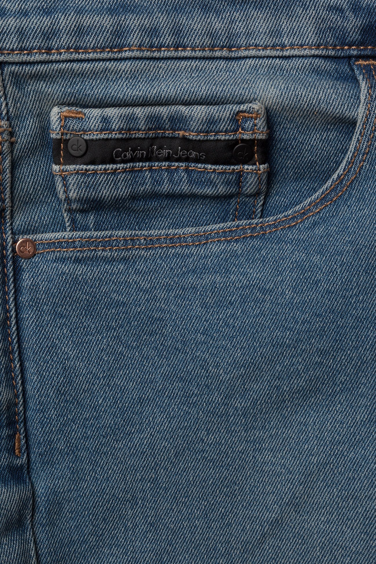 Calvin Klein Jeans - High Rise Skinny Ank - bison blue - 2