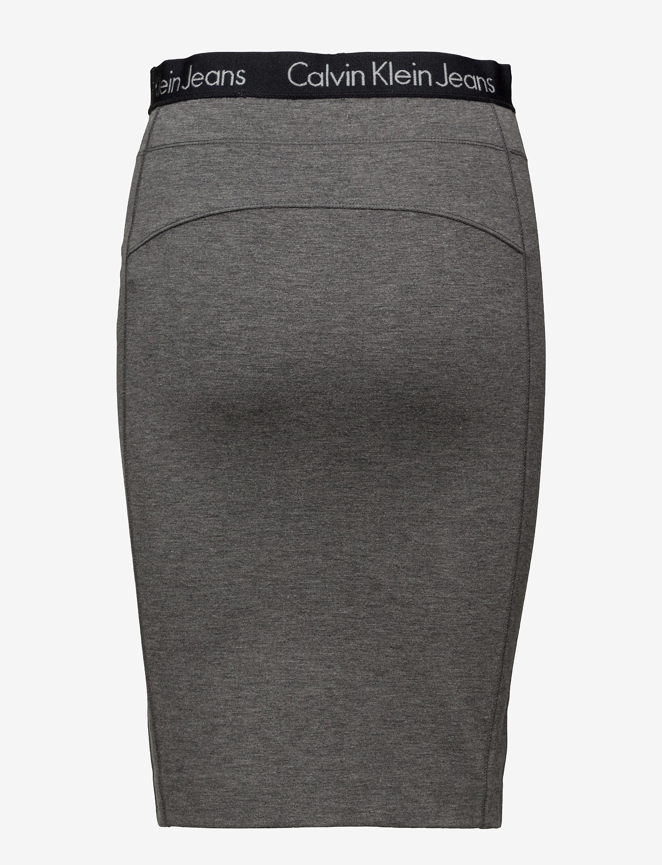 Calvin Klein Jeans - KIRI HWK PUNTO SKIRT - mid grey heather - 1