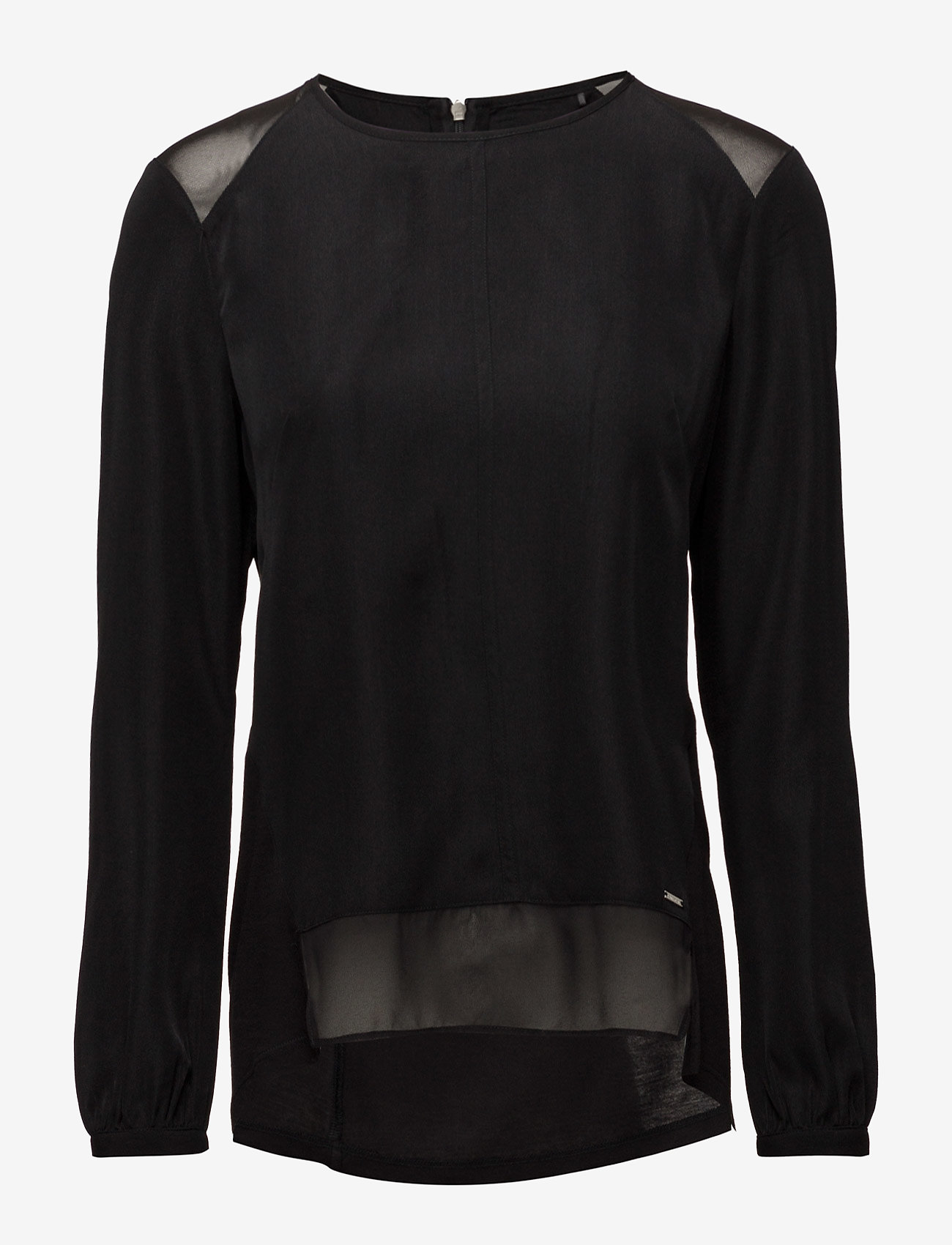 Calvin Klein Jeans - WILFREDA MM CN TOP L - ck black - 0