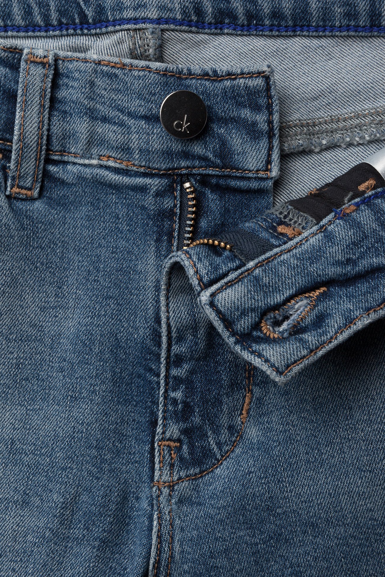 Calvin Klein Jeans - MR Skinny ankle-Salt - salt & pepper destructed - 3