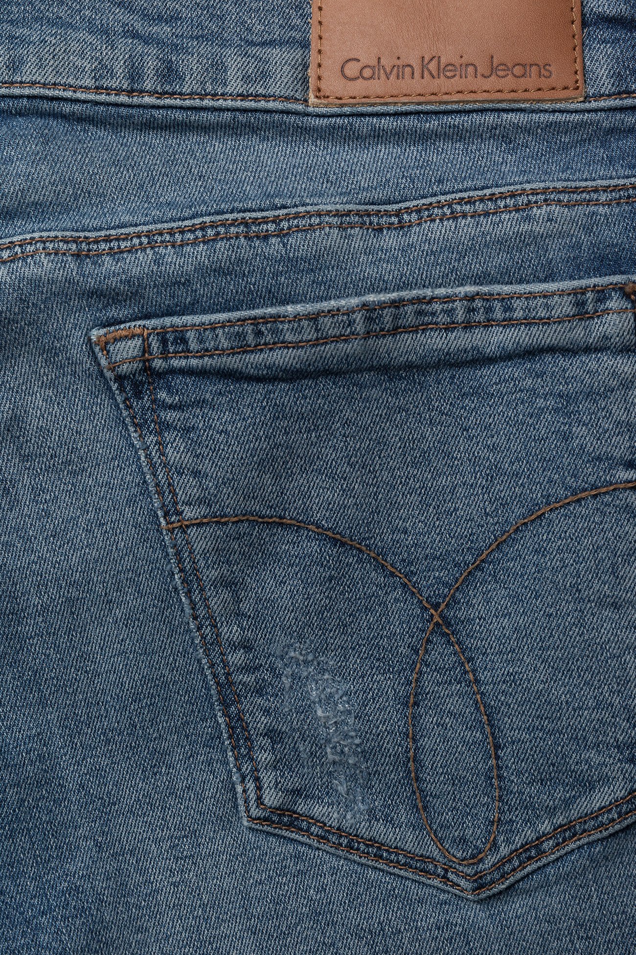 Calvin Klein Jeans - MR Skinny ankle-Salt - salt & pepper destructed - 4