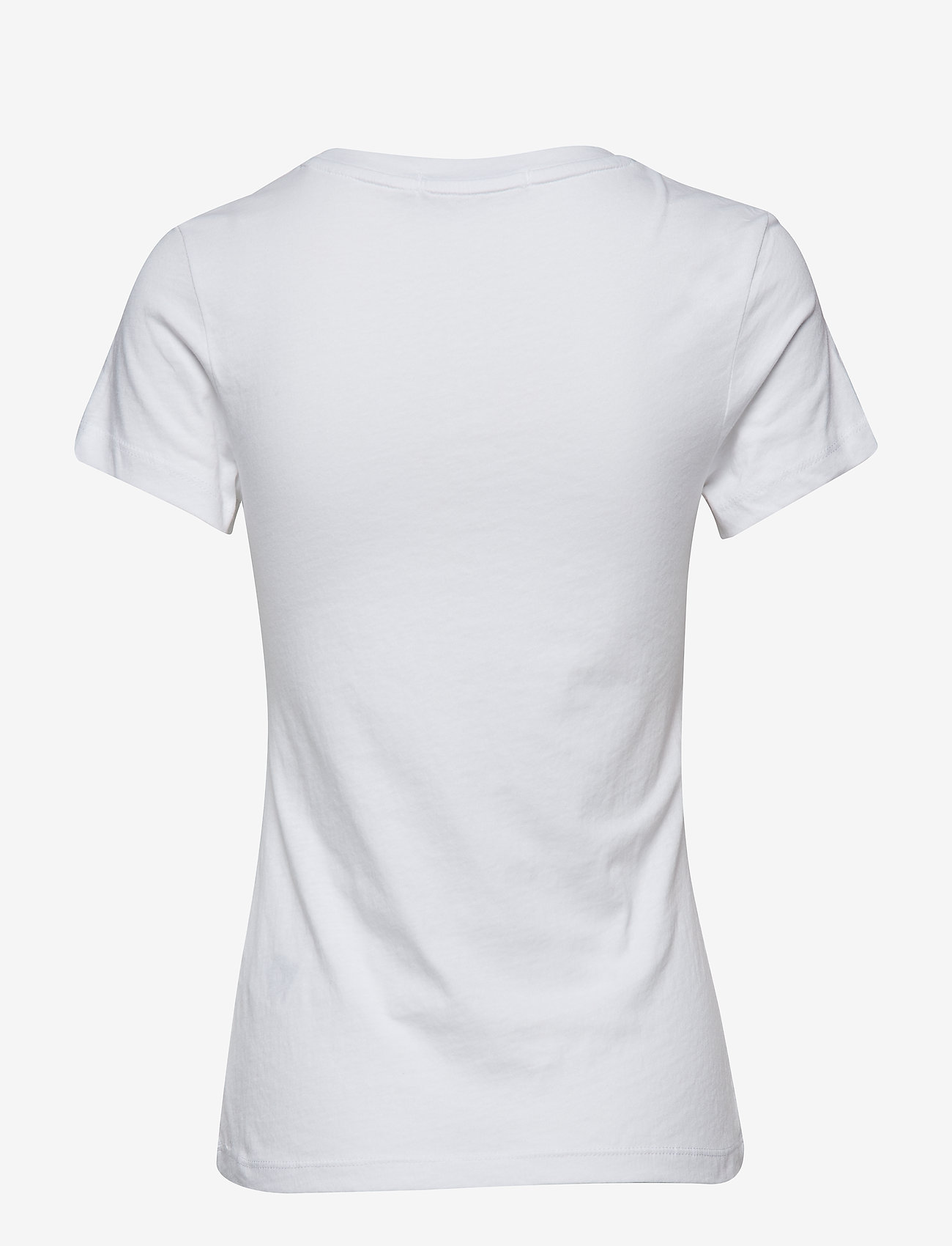 Calvin Klein Jeans - INSTITUTIONAL LOGO SLIM FIT TEE - bright white / begonia pink - 1