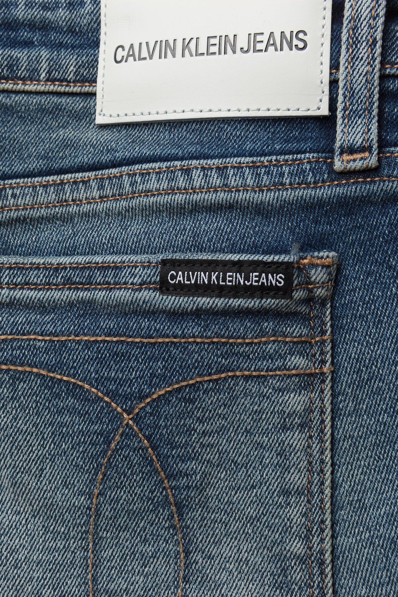 Calvin Klein Jeans - CKJ 011: Mid Rise Skinny West Ankle - coco blue - 4