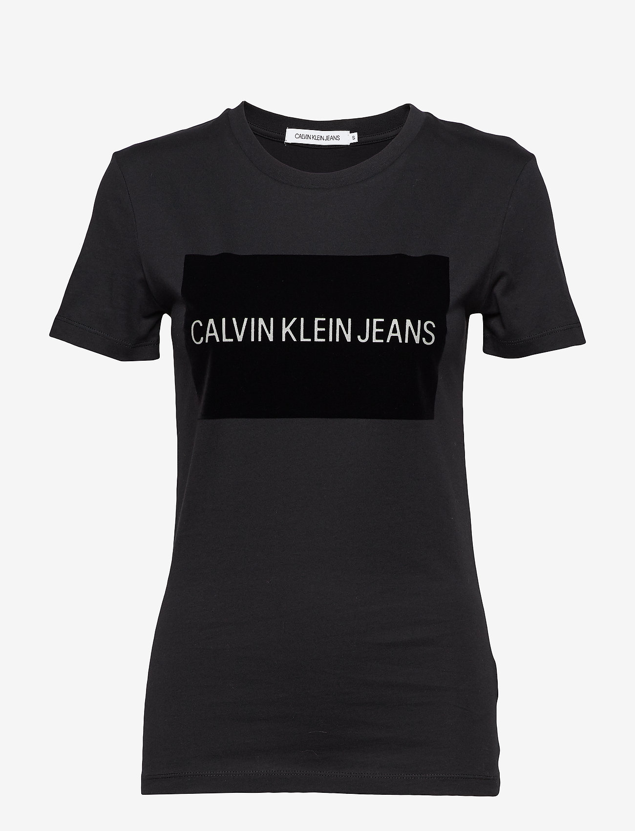 Calvin Klein Jeans - INSTITUTIONAL FLOCK - ck black - 0