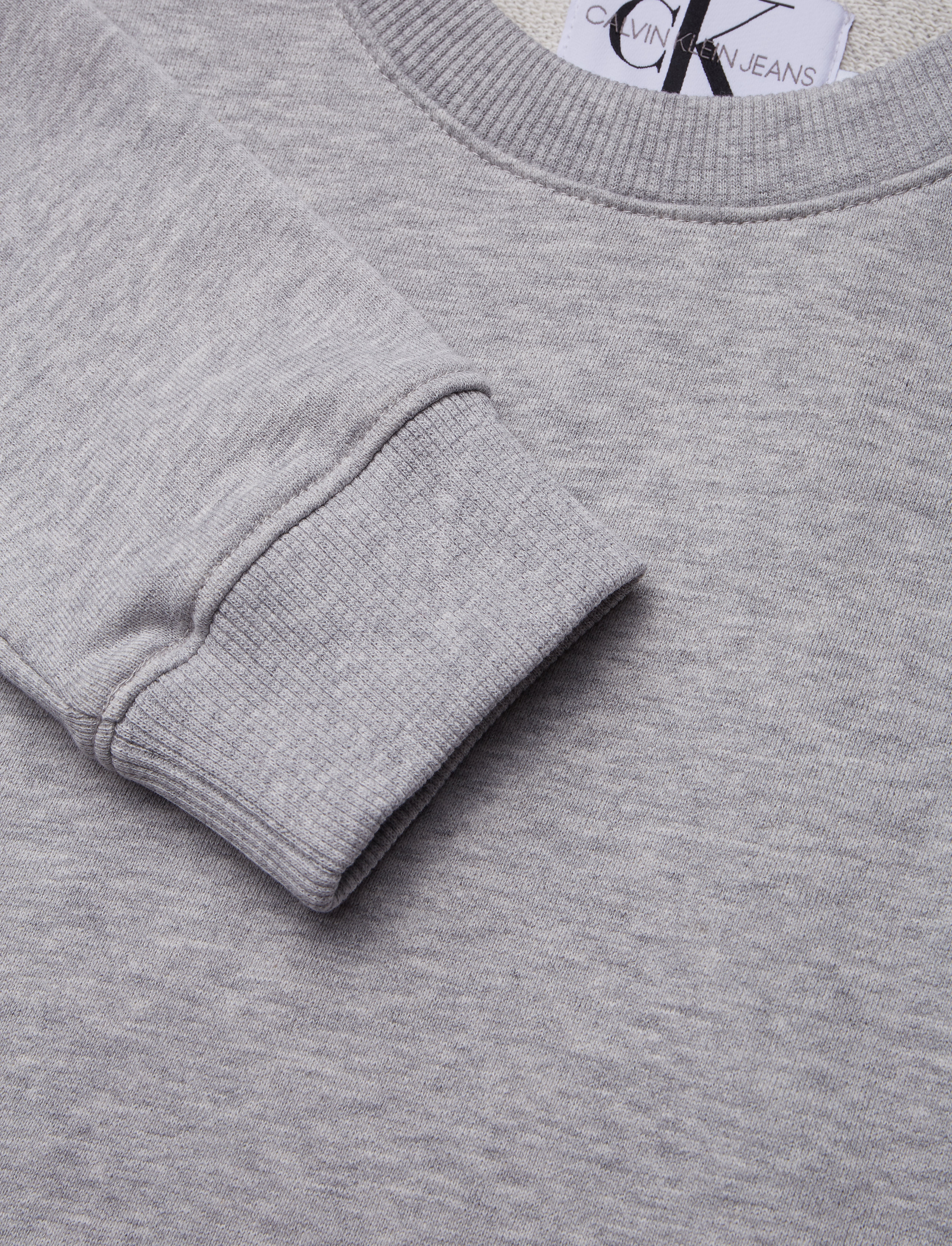 Calvin Klein Jeans - BOXY CN MONOGRAM BAD - light grey heather - 2