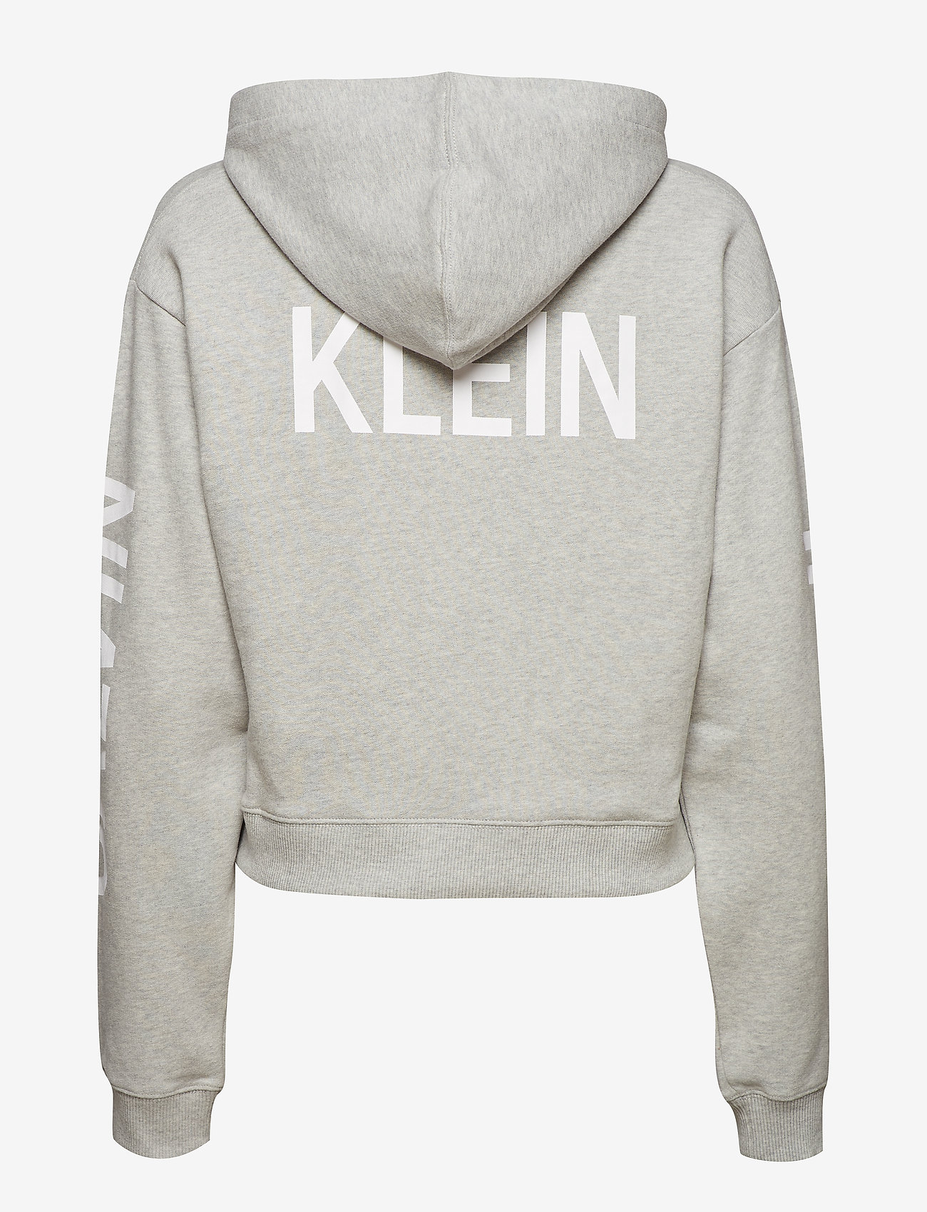 Calvin Klein Jeans - CROPPED INSTITUTIONA - light grey heather - 1