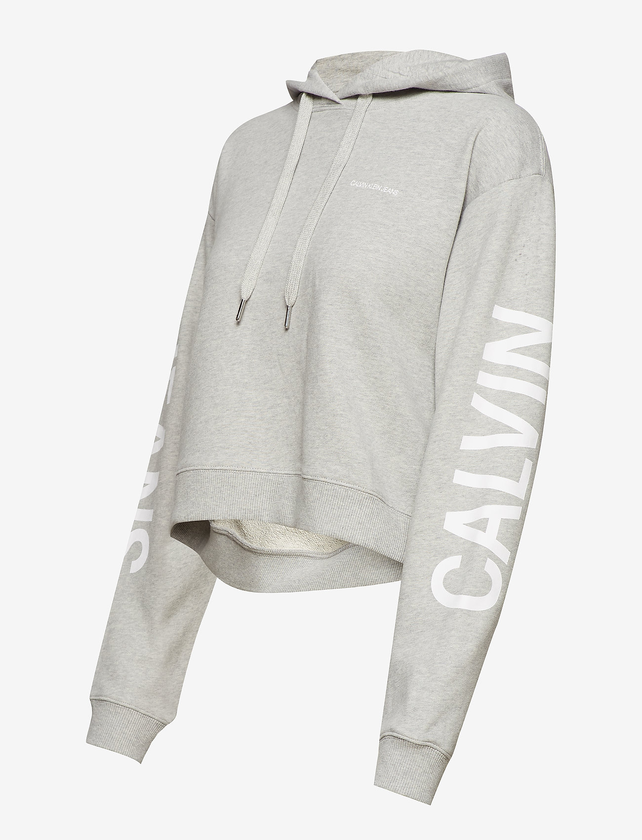 Calvin Klein Jeans - CROPPED INSTITUTIONA - light grey heather - 2