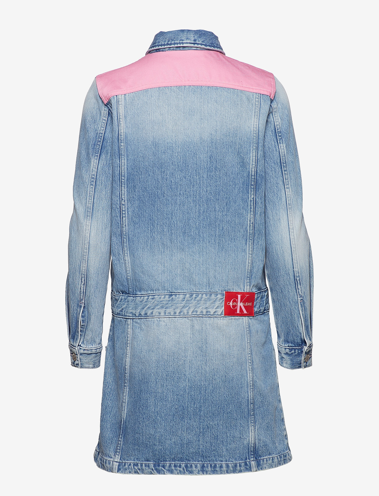Calvin Klein Jeans - WESTERN TRUCKER DRES - mohonk light pink blocked - 1