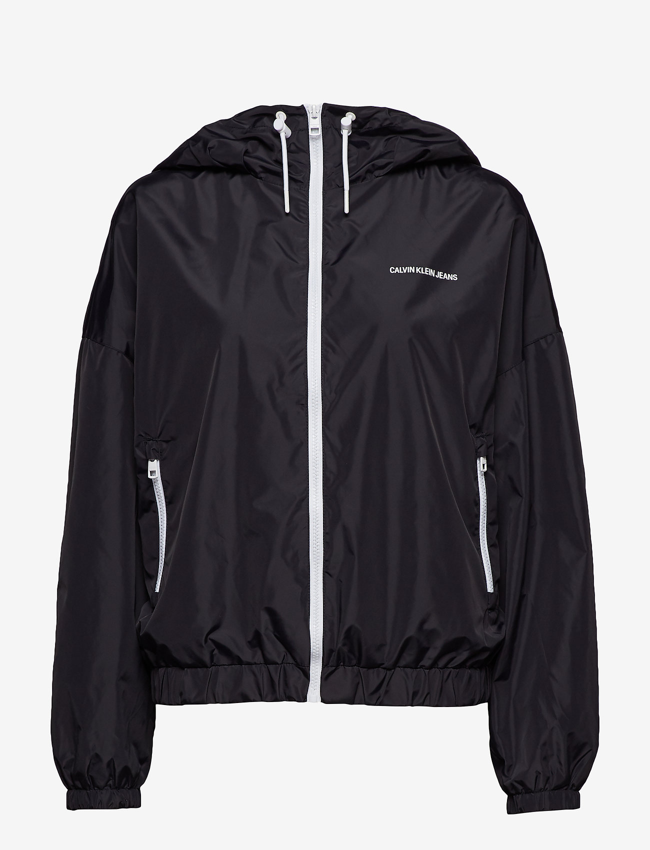 Calvin Klein Jeans - NYLON WINDBREAKER, 0 - ck black - 0