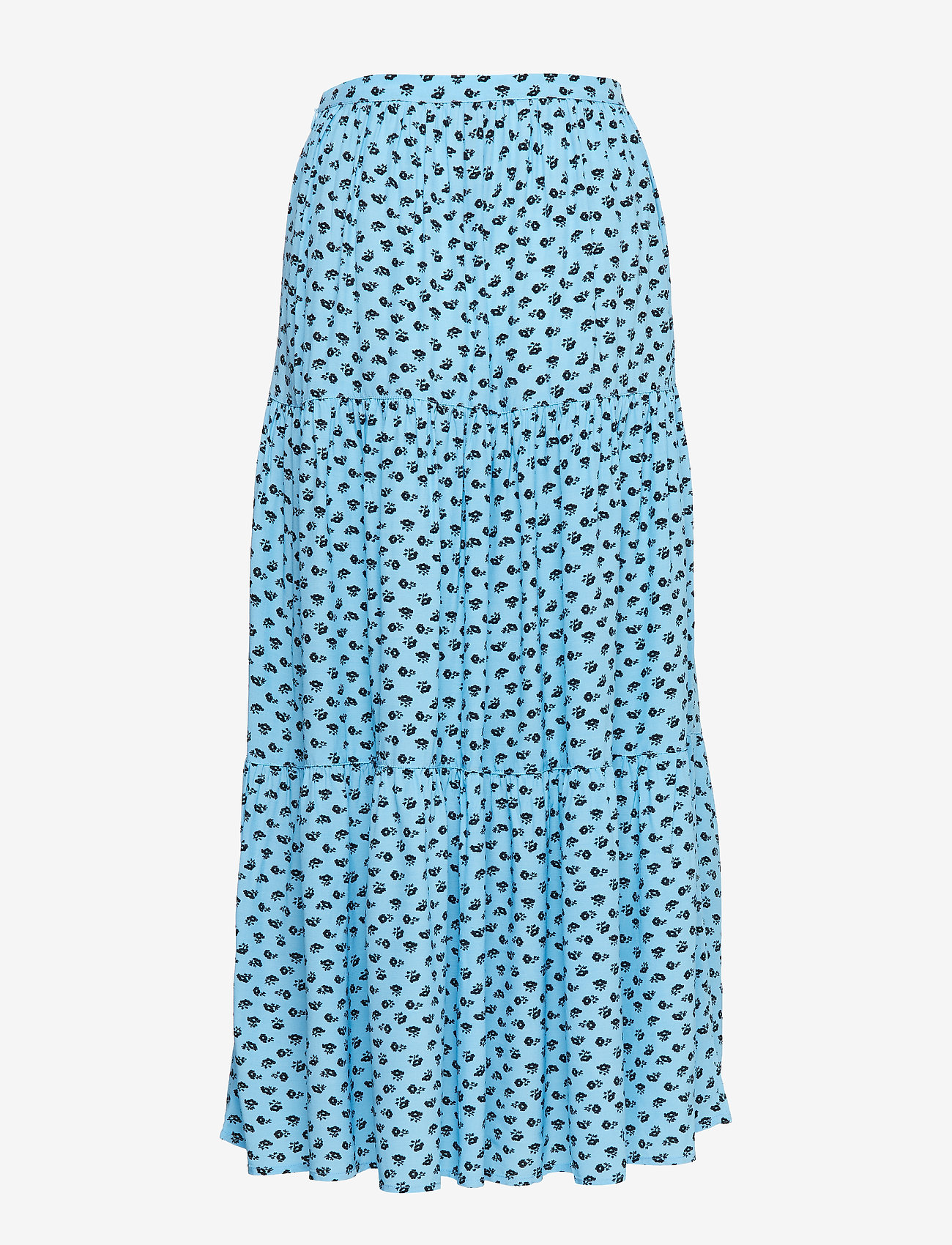 Calvin Klein Jeans - GATHERED MIDI SKIRT - prairie floral aop alaskanblue - 1