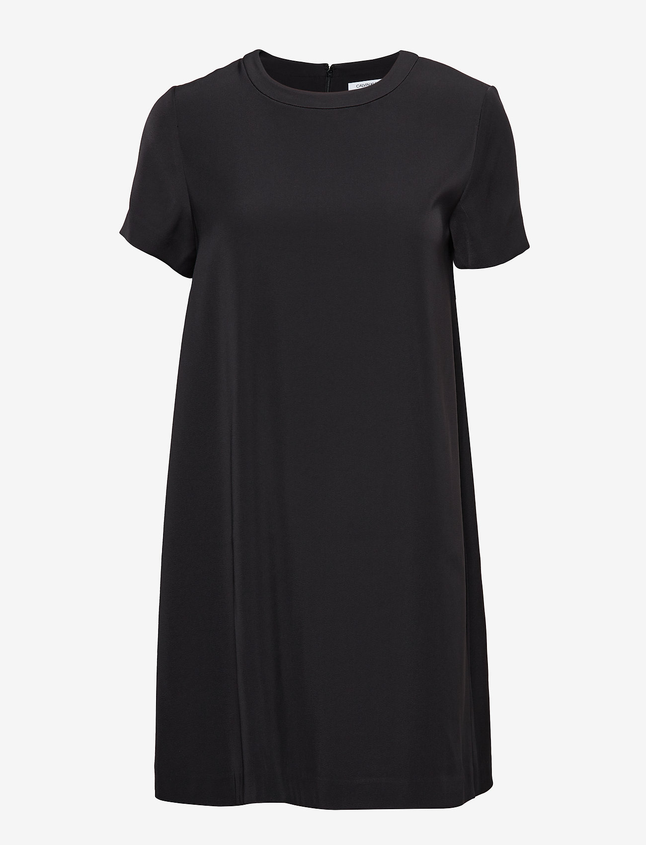 Calvin Klein Jeans - FLARED POLY SATIN SS - ck black - 0