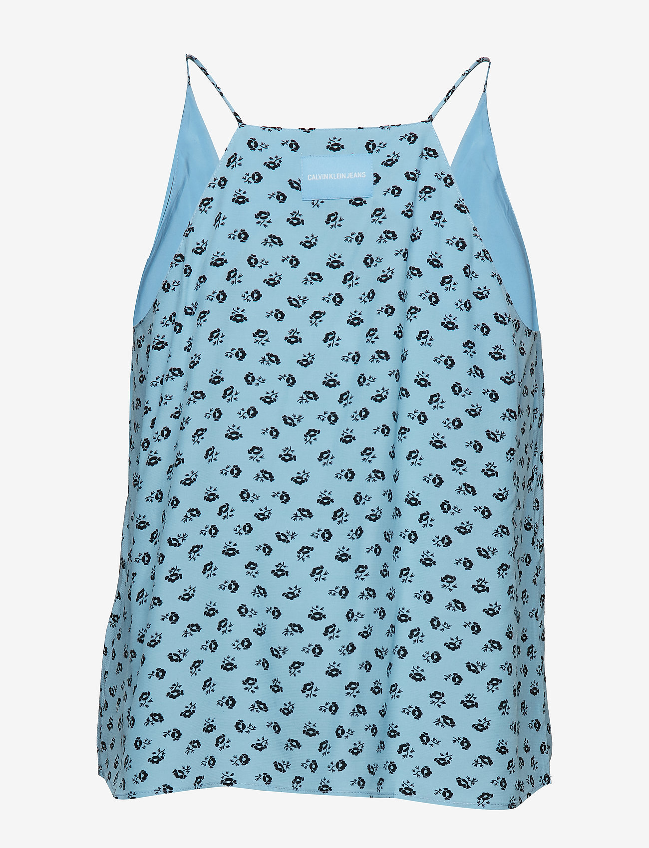 Calvin Klein Jeans - DRAPEY CAMISOLE TOP - prairie floral aop alaskanblue - 1