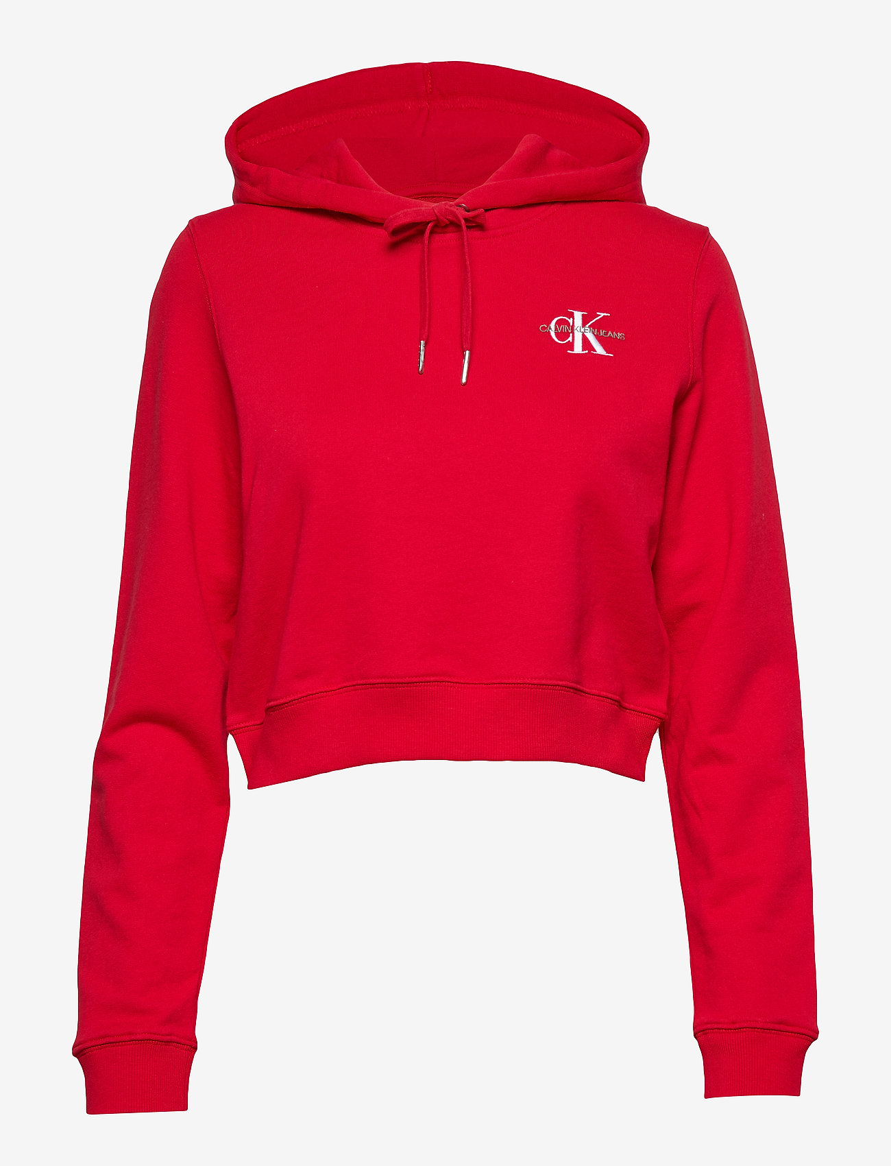 Calvin Klein Jeans - MONOGRAM EMBROIDERY - barbados cherry / bright white - 0
