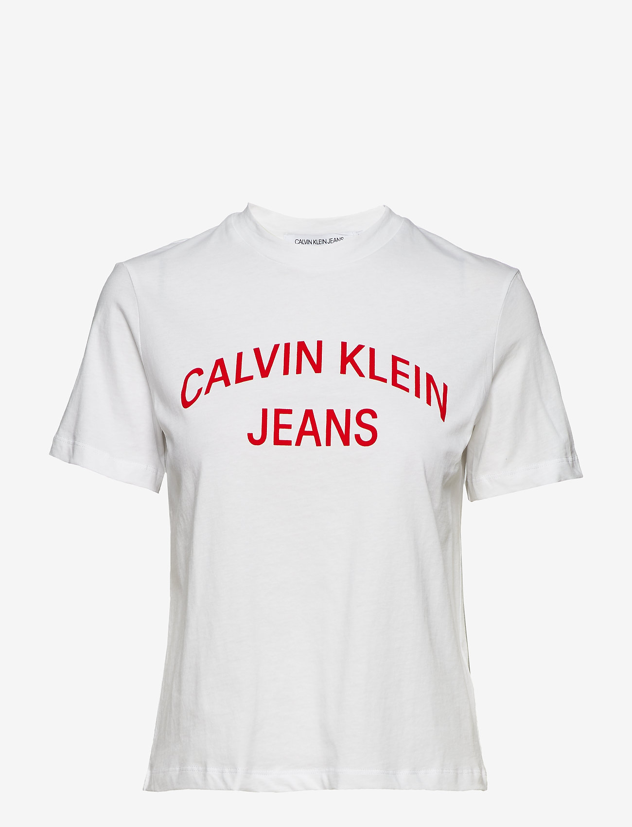 Calvin Klein Jeans - INST. CURVED LOGO ST - bright white - 0