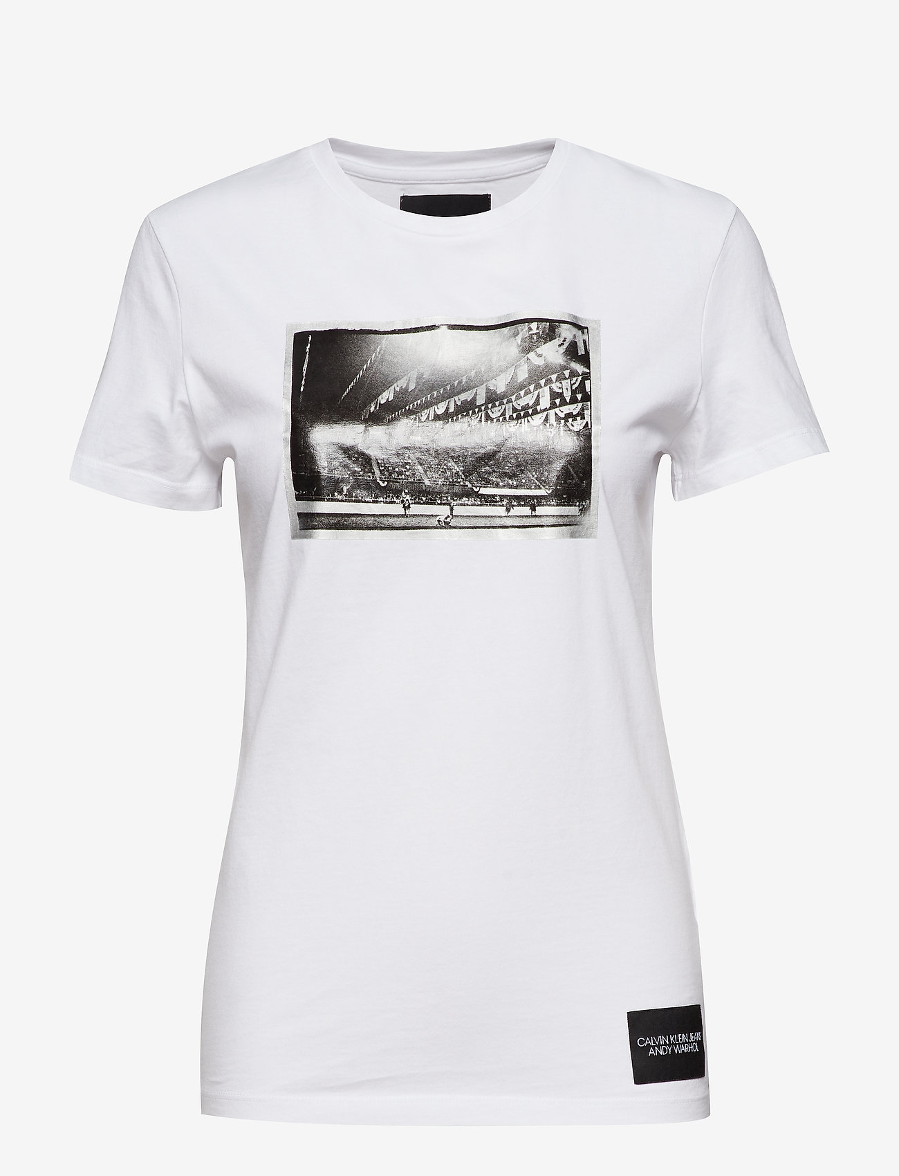 Calvin Klein Jeans - WARHOL RODEO SS - bright white - 0