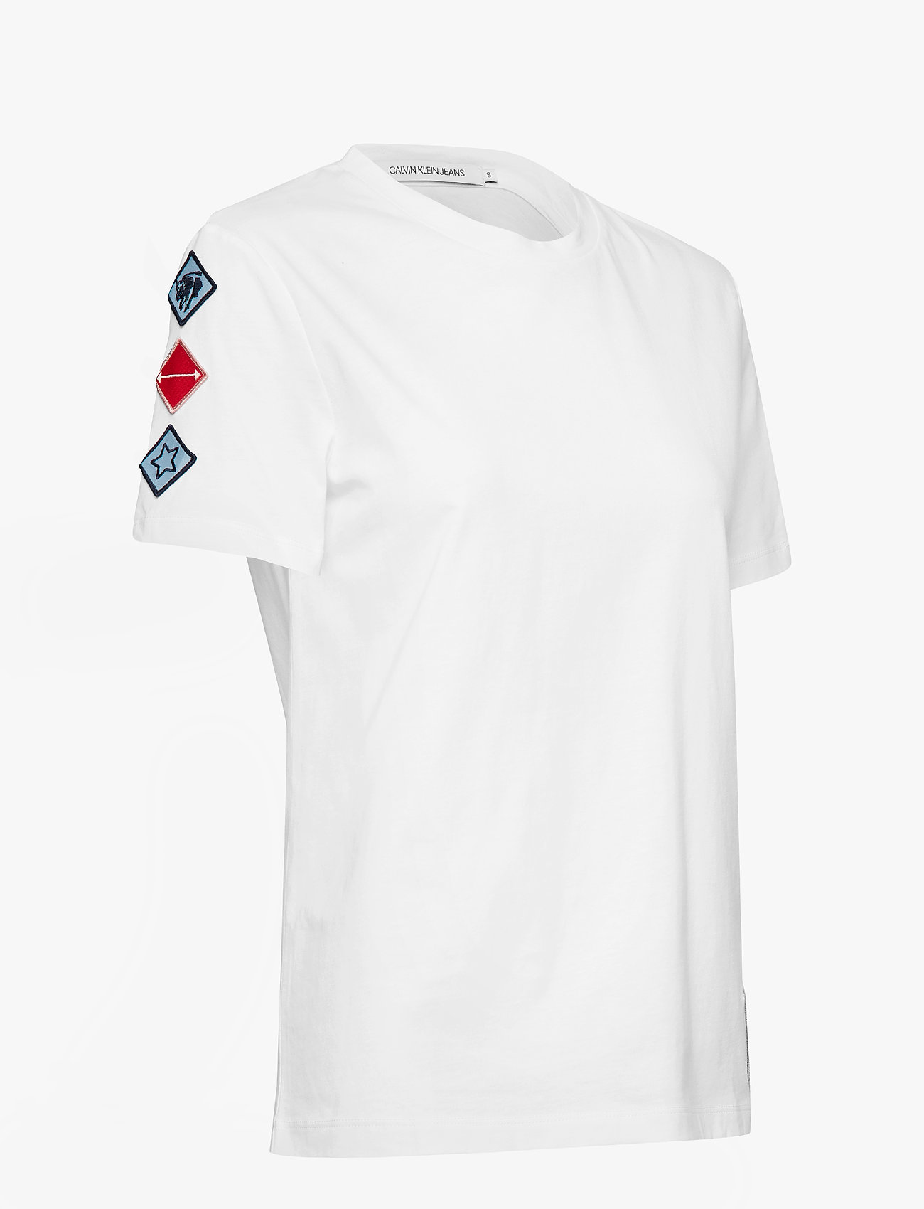 Calvin Klein Jeans - BADGE TEE - bright white - 2