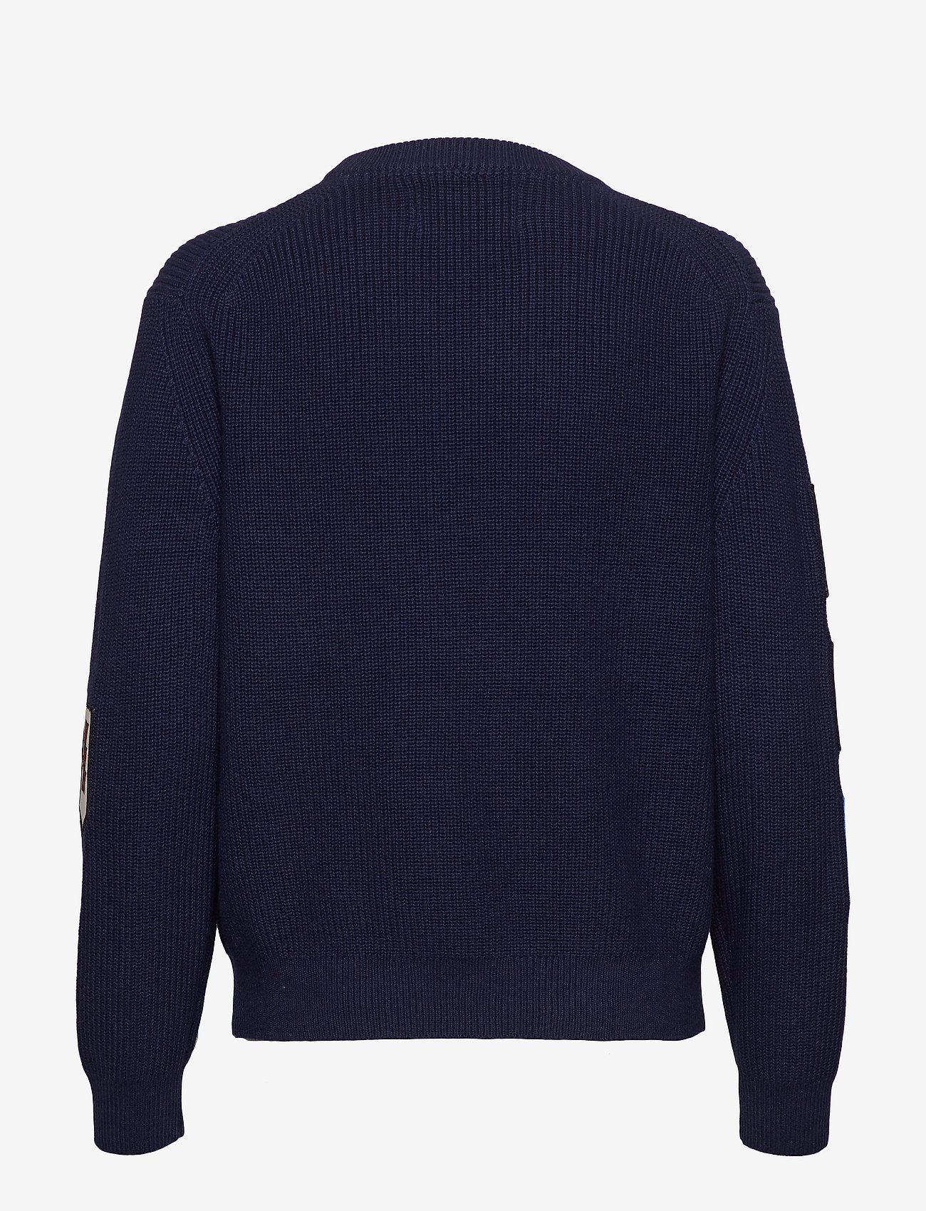 Calvin Klein Jeans - BADGES CN SWEATER - peacoat - 1