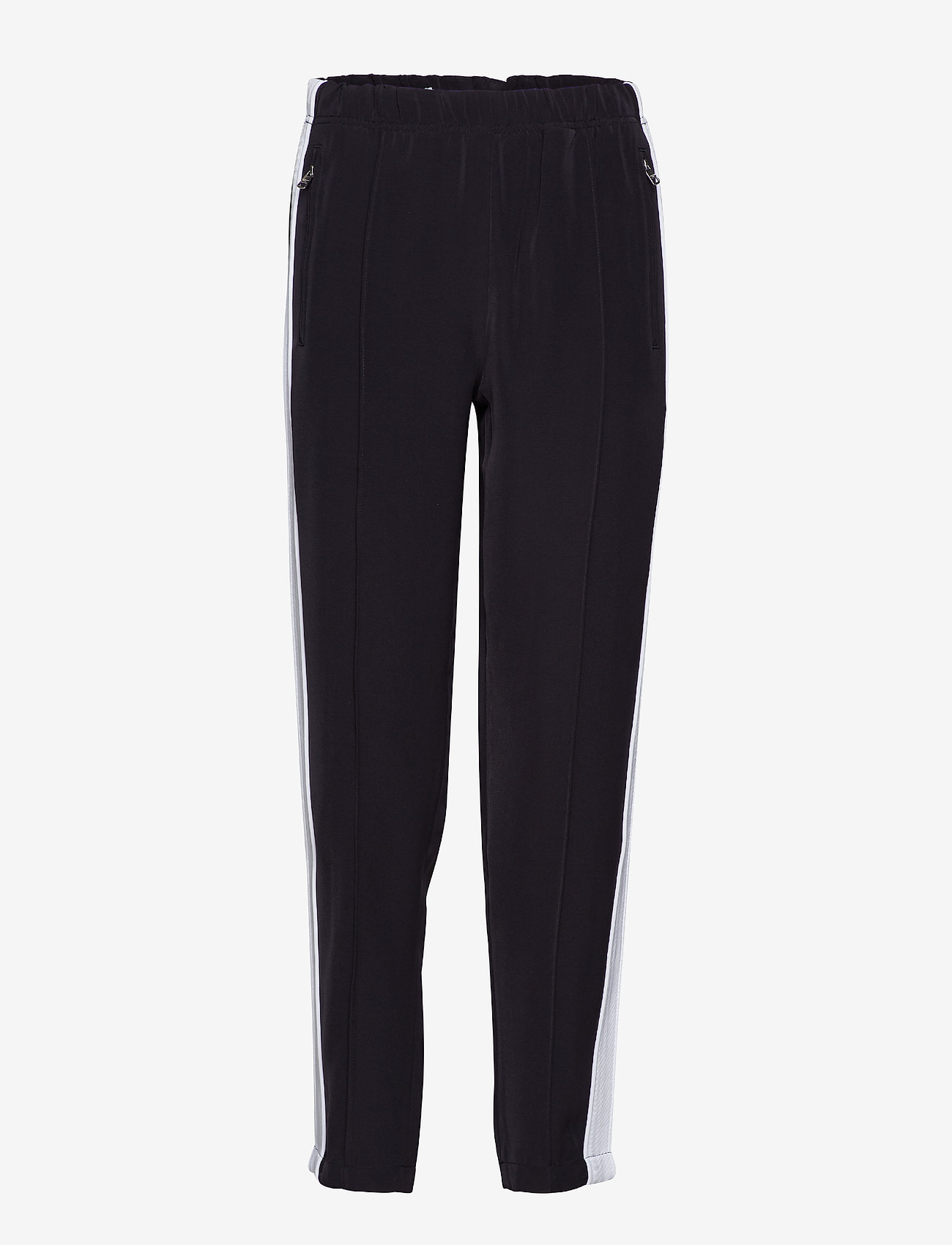Calvin Klein Jeans - TAPERED DRAPEY TRACK - ck black/white - 0