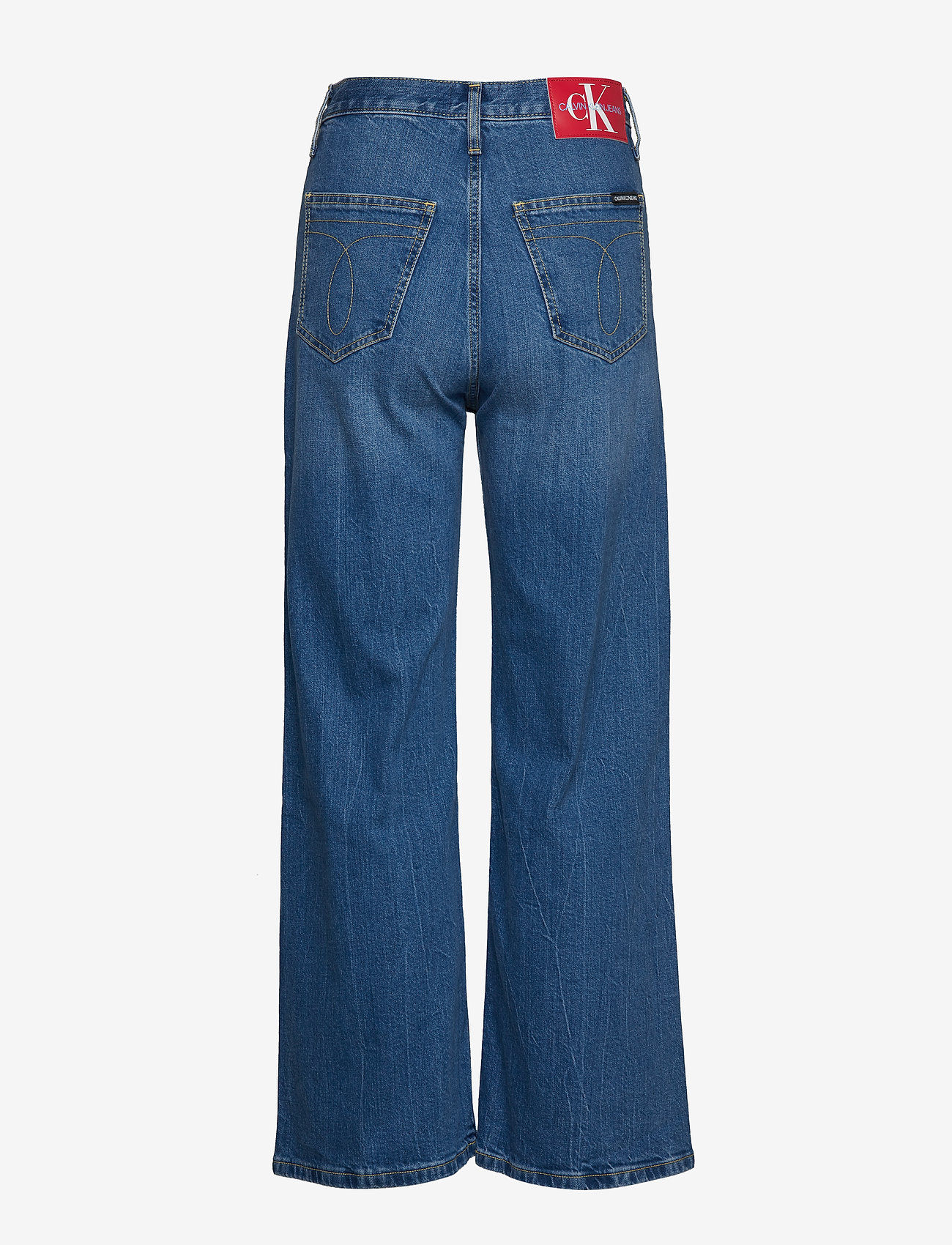 Calvin Klein Jeans - WIDE LEG ANKLE - aa030 mid blue - 1