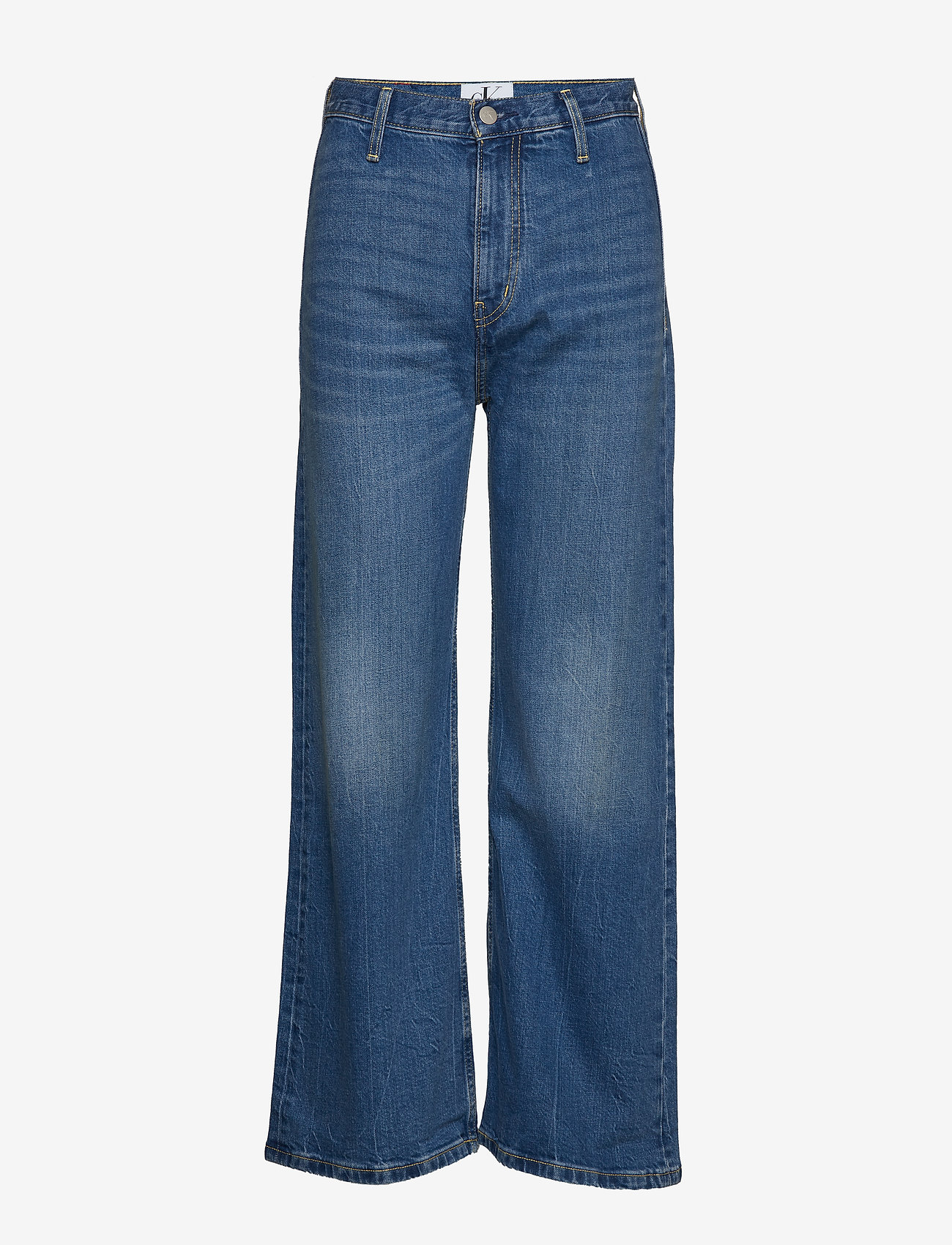 Calvin Klein Jeans - WIDE LEG ANKLE - aa030 mid blue - 0