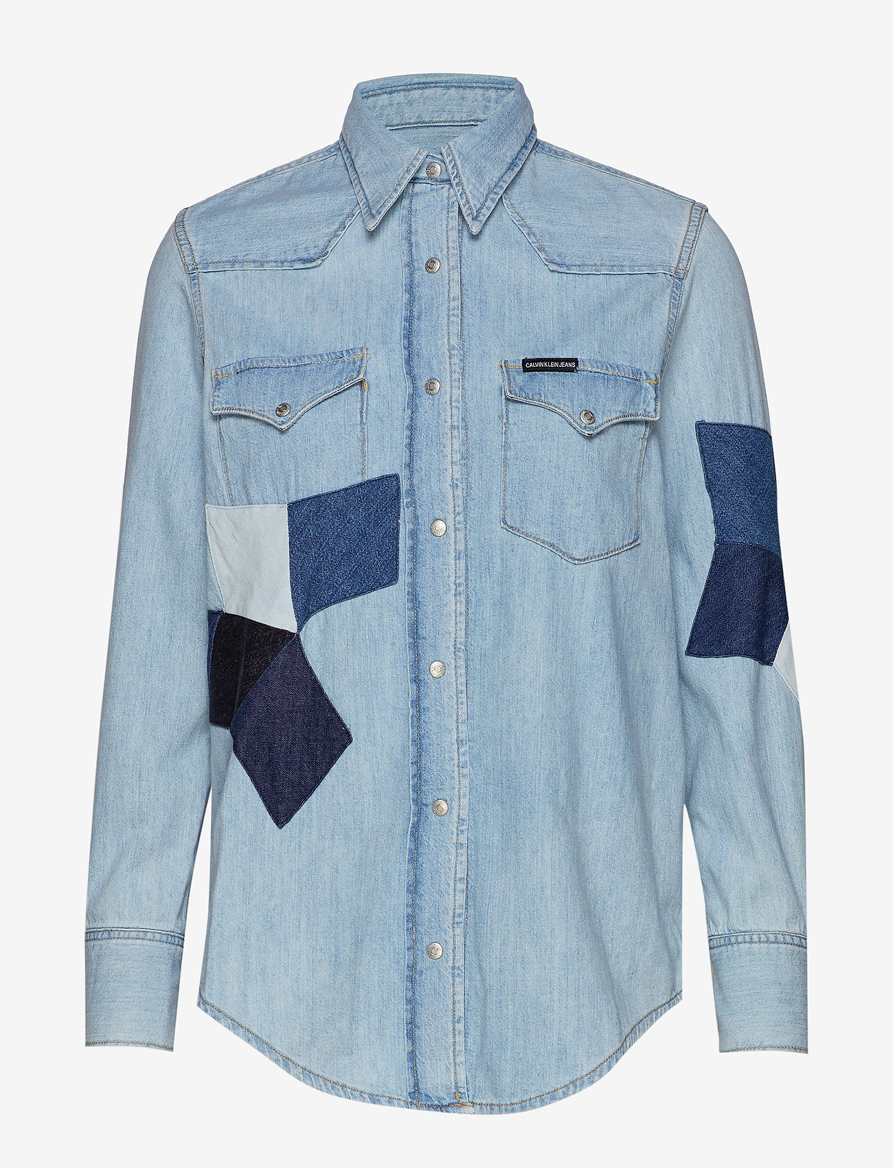Calvin Klein Jeans - FOUNDATION WESTERN S - aa009 blue quilt - 0