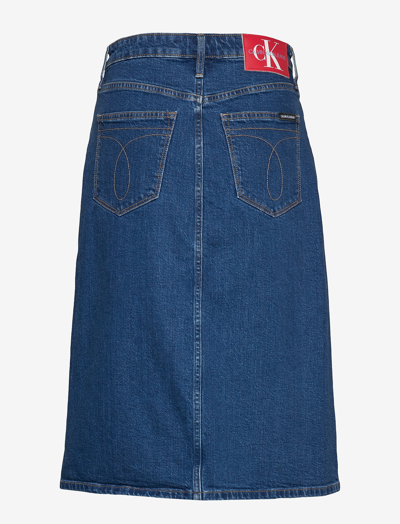 Calvin Klein Jeans - ICONIC MIDI SKIRT, 9 - iconic dark stone - 1