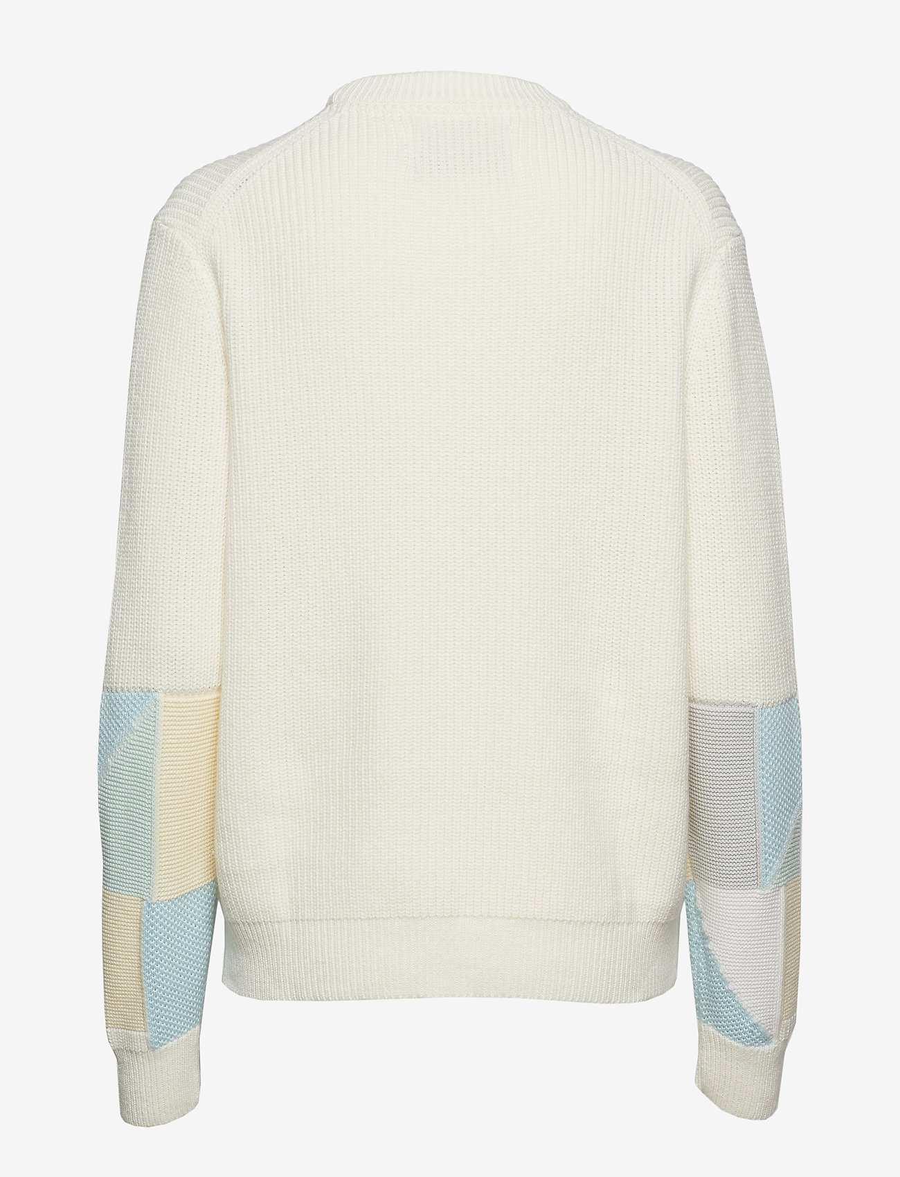 Calvin Klein Jeans - PATCHWORK SWEATER, 0 - egret - 1