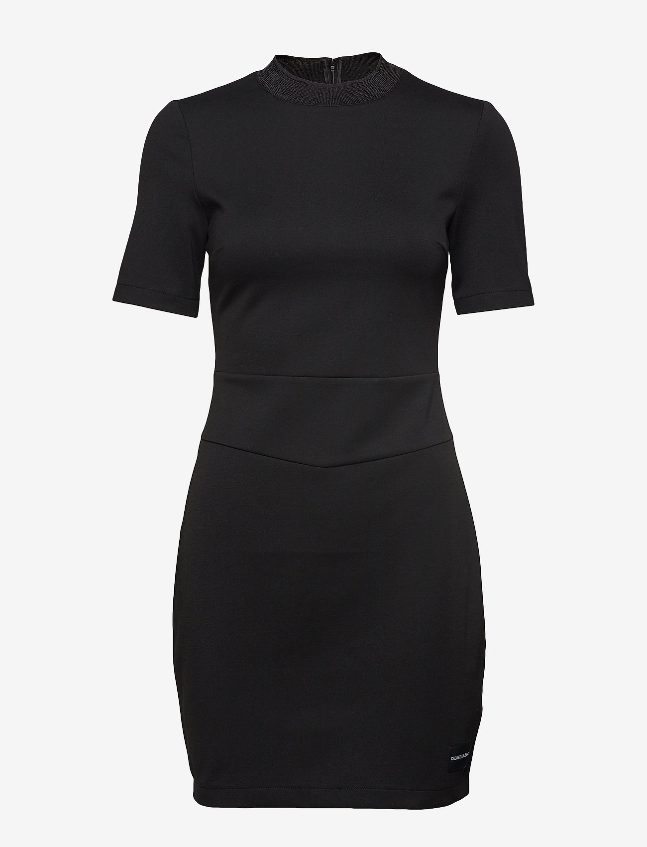 Calvin Klein Jeans - FITTED MILANO DRESS - ck black - 0