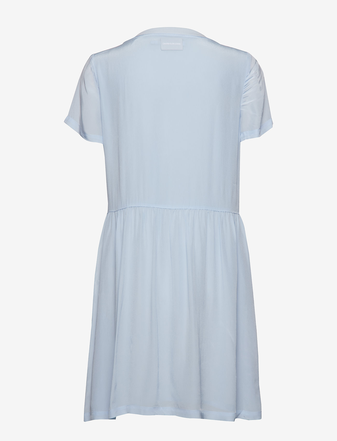 Calvin Klein Jeans - FAUX SILK T-SHIRT DR - skyway - 1