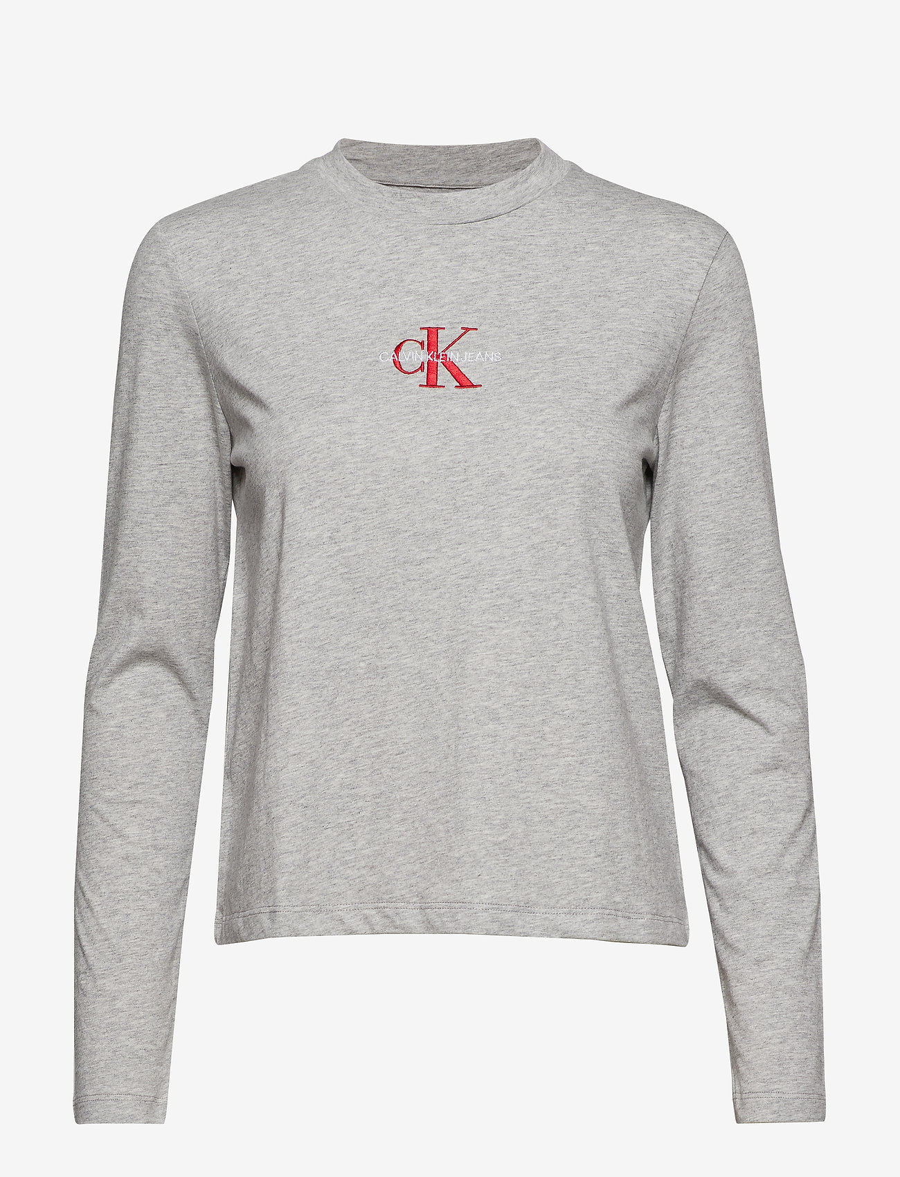 Calvin Klein Jeans - MONOGRAM EMBROIDERY, - light grey heather - 0