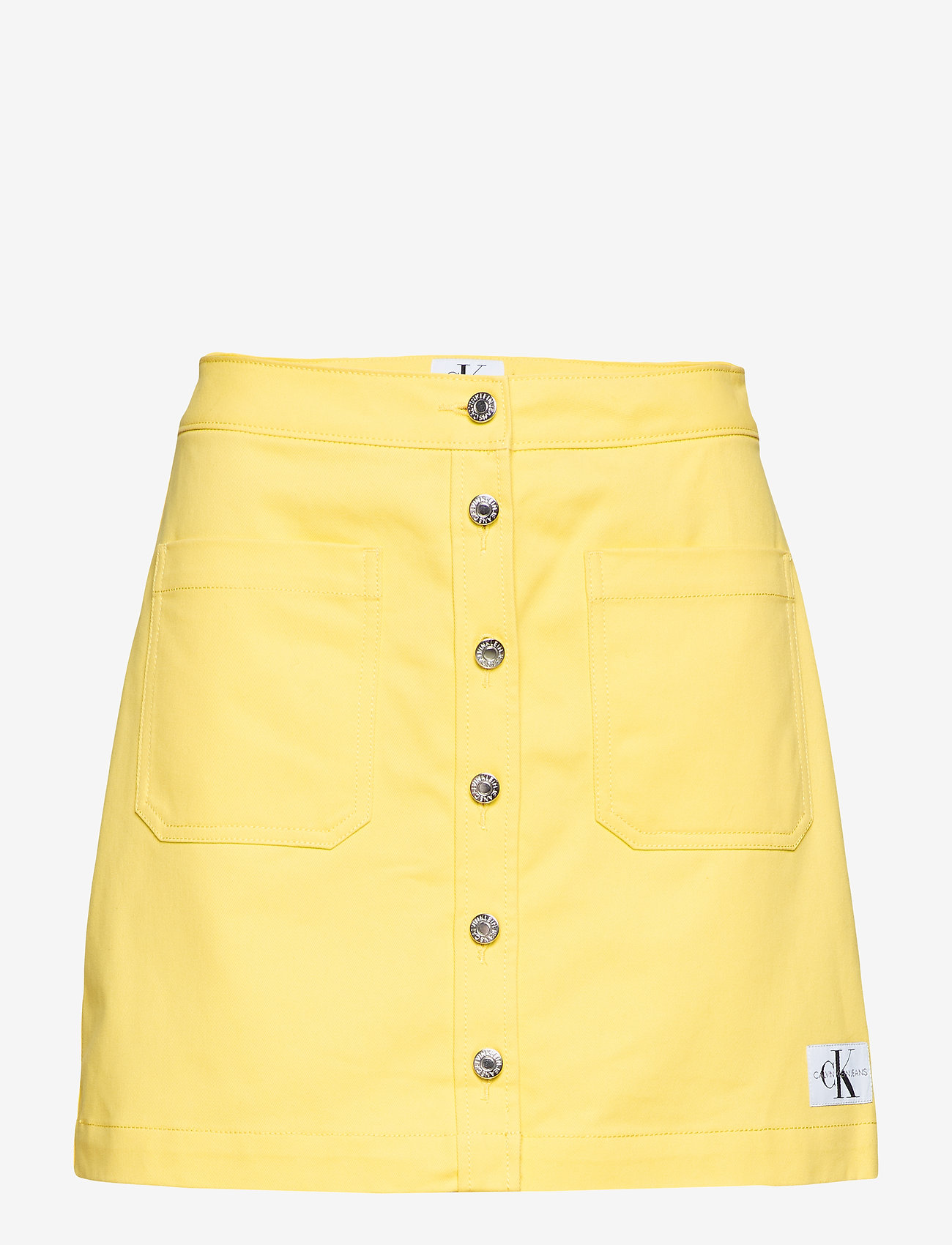 Calvin Klein Jeans - COTTON BUTTONED MINI - yellow cream - 0
