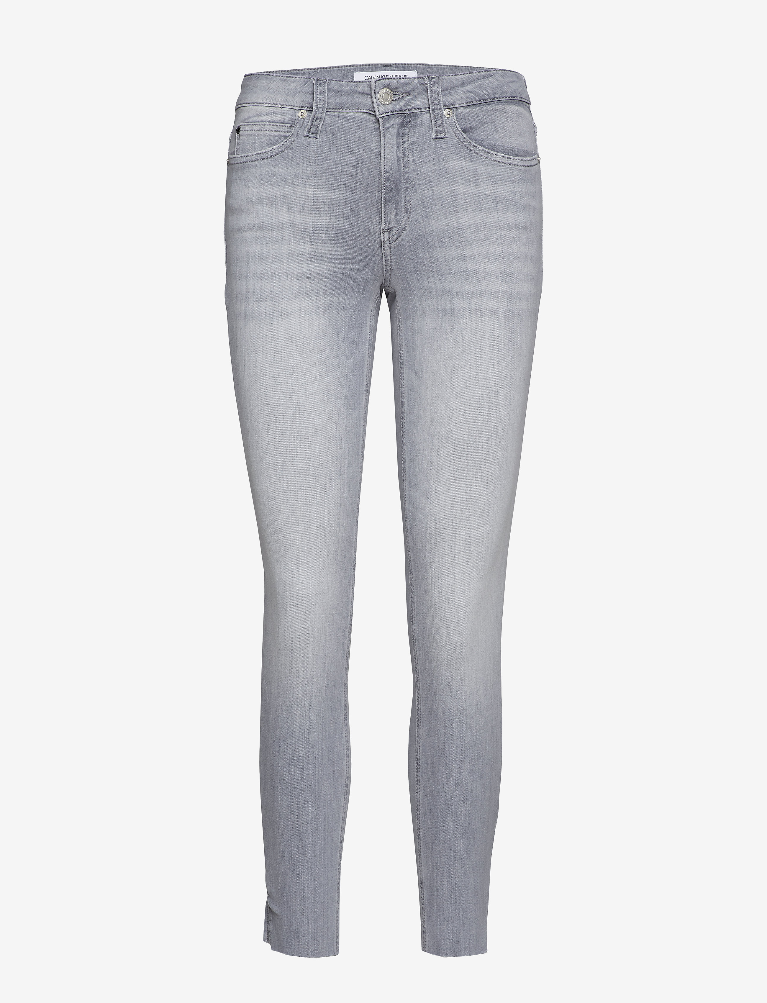Calvin Klein Jeans - CKJ 011 MID RISE SKI - julie grey split hem - 0