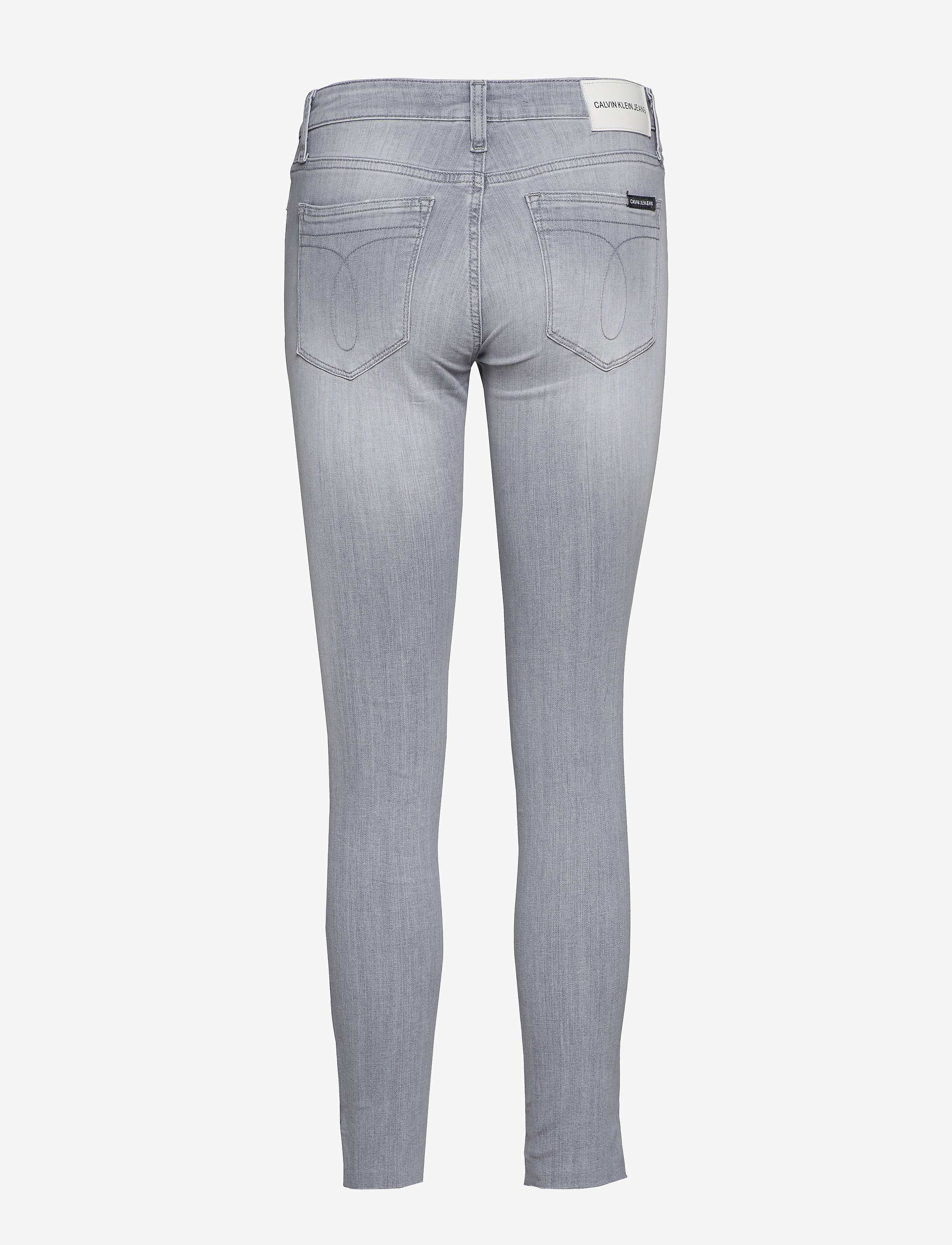 Calvin Klein Jeans - CKJ 011 MID RISE SKI - julie grey split hem - 1