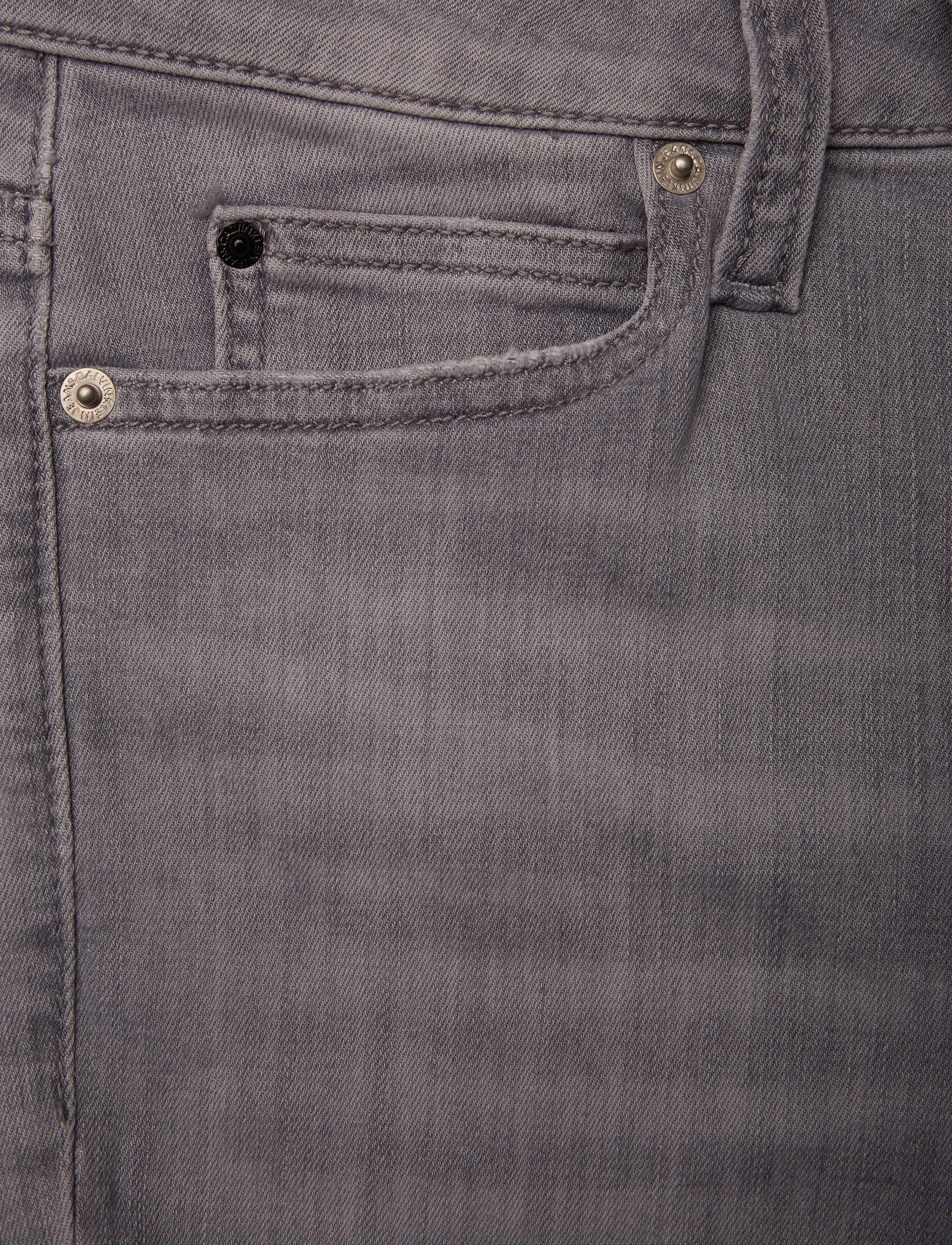 Calvin Klein Jeans - CKJ 011 MID RISE SKI - julie grey split hem - 2