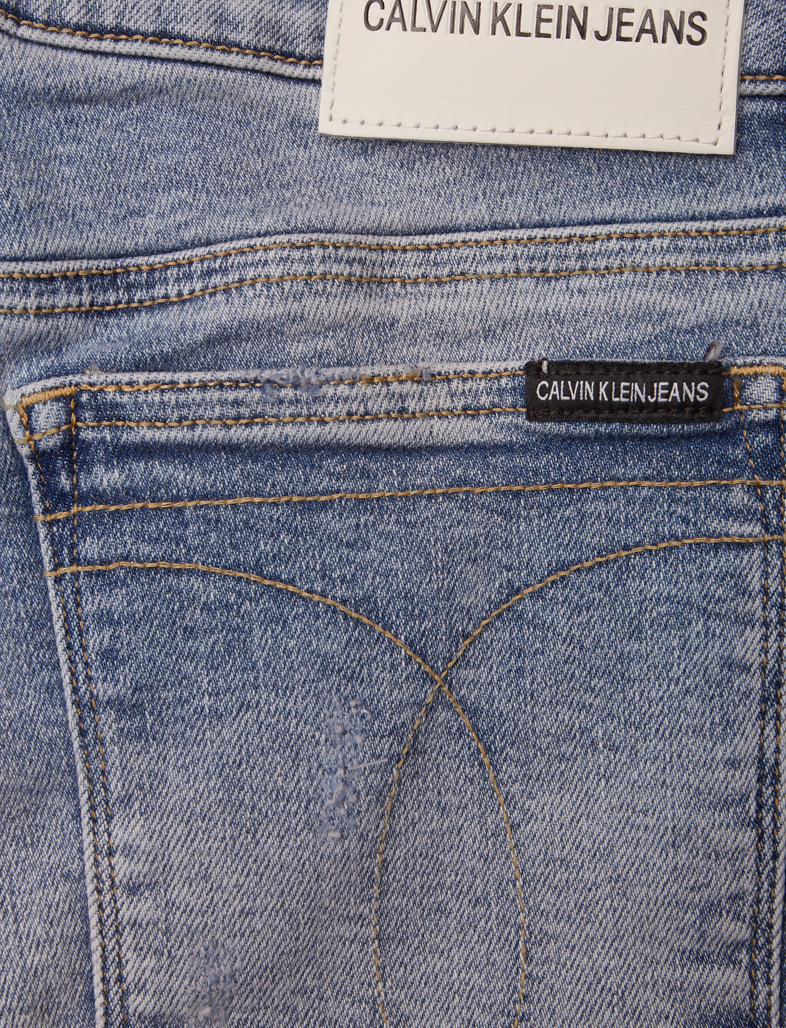 Calvin Klein Jeans - CKJ 001 SUPER SKINNY - cheever dst split hem - 3