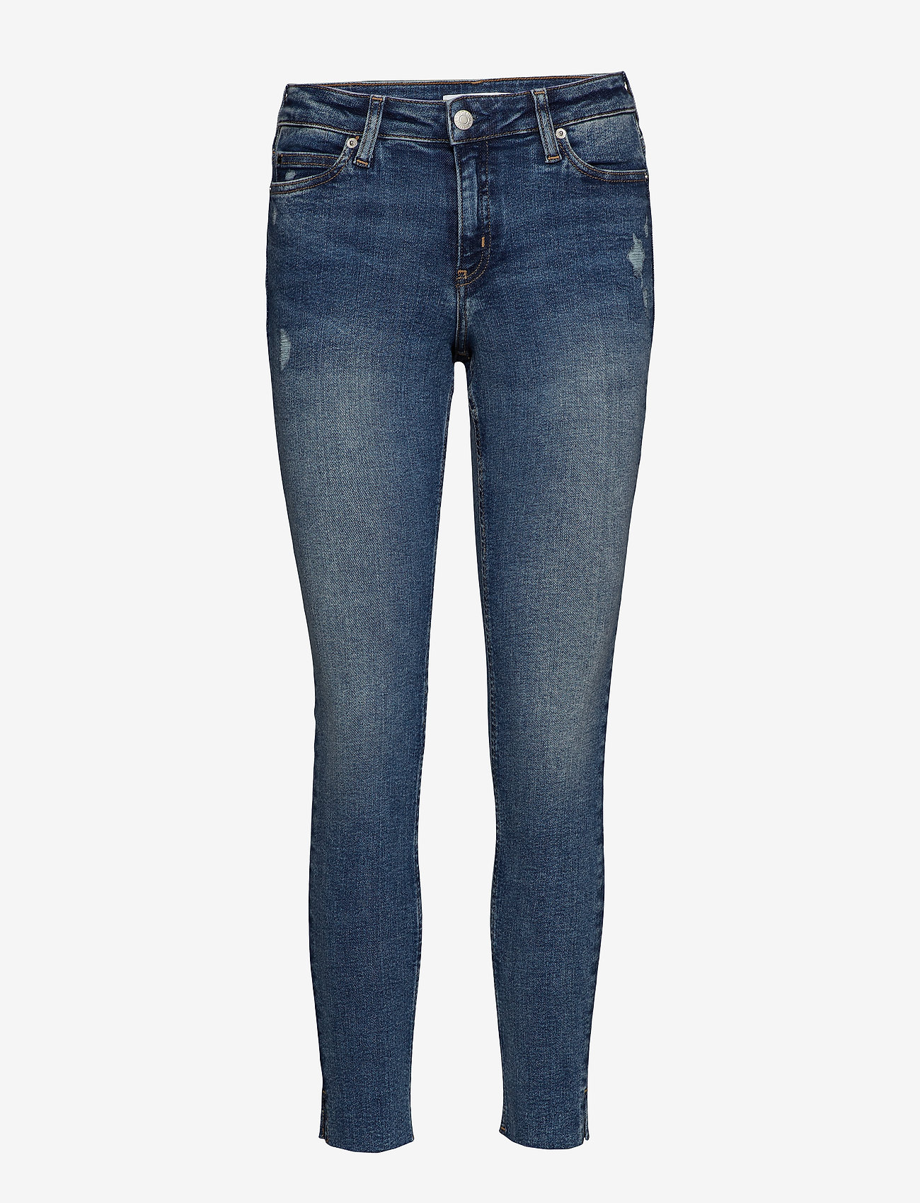Calvin Klein Jeans - CKJ 001 SUPER SKINNY - hermitage split hem - 0