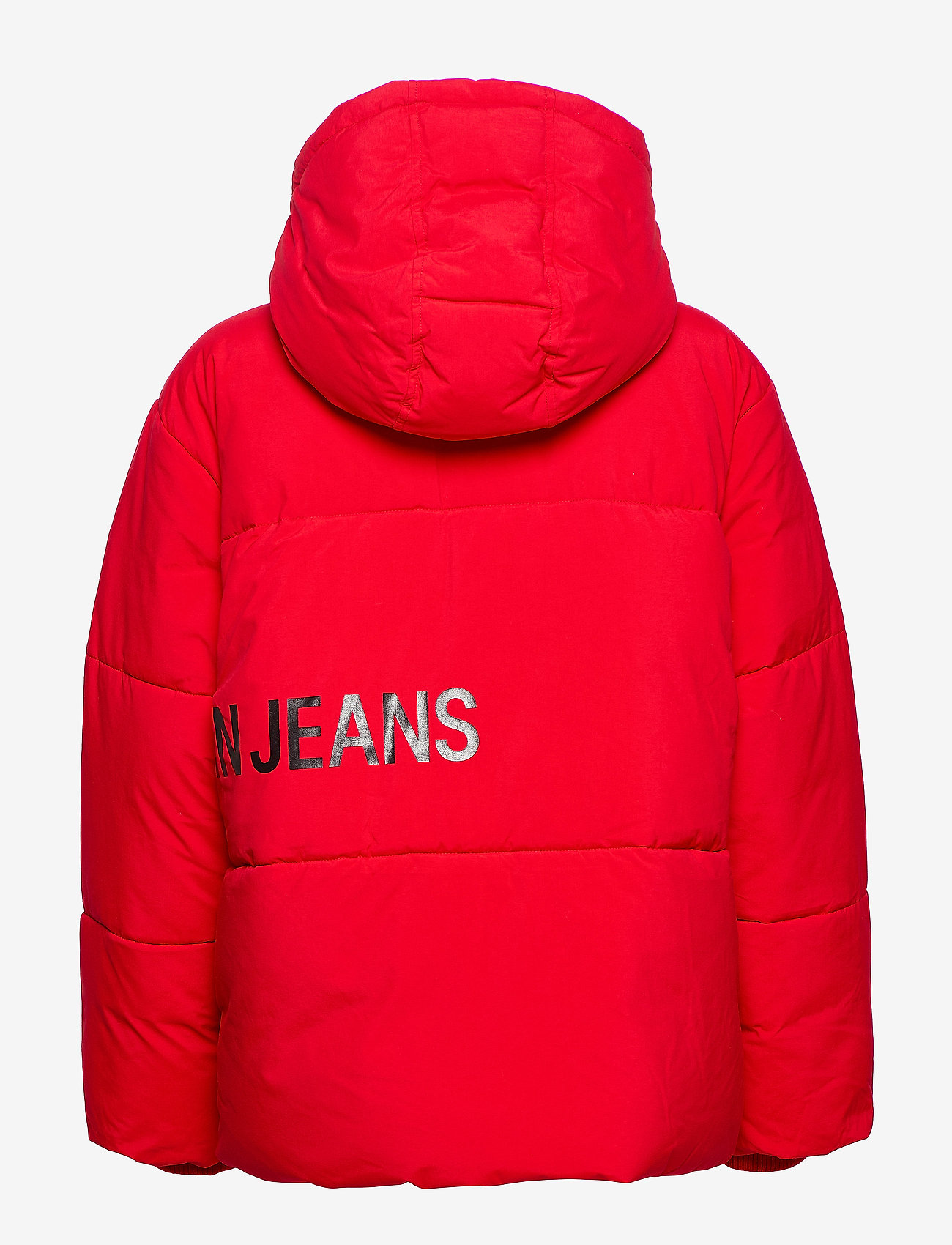 Calvin Klein Jeans - OVERSIZED LOGO PUFFER - racing red - 3