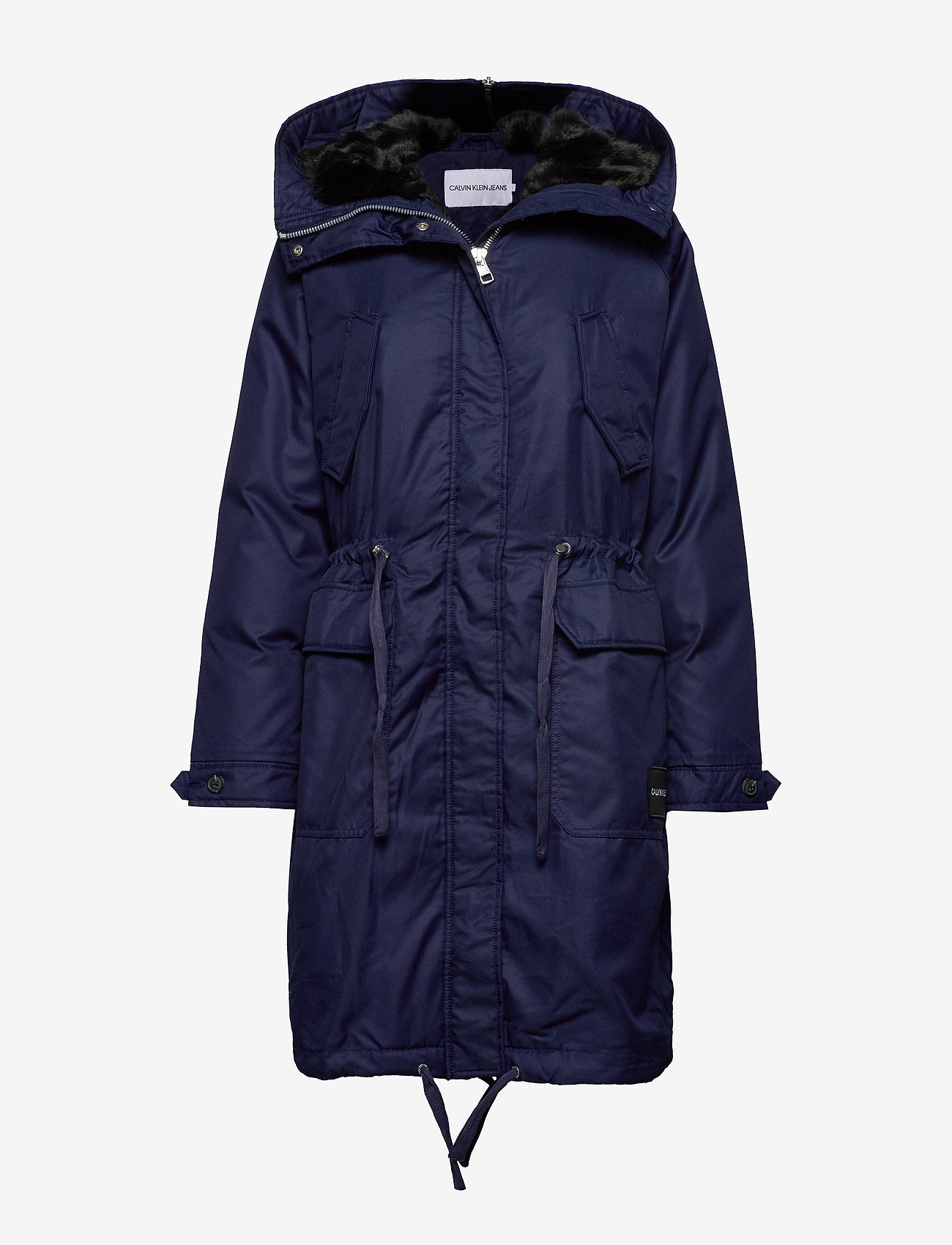 Calvin Klein Jeans - FUR LINING DOWN PARK - peacoat - 0