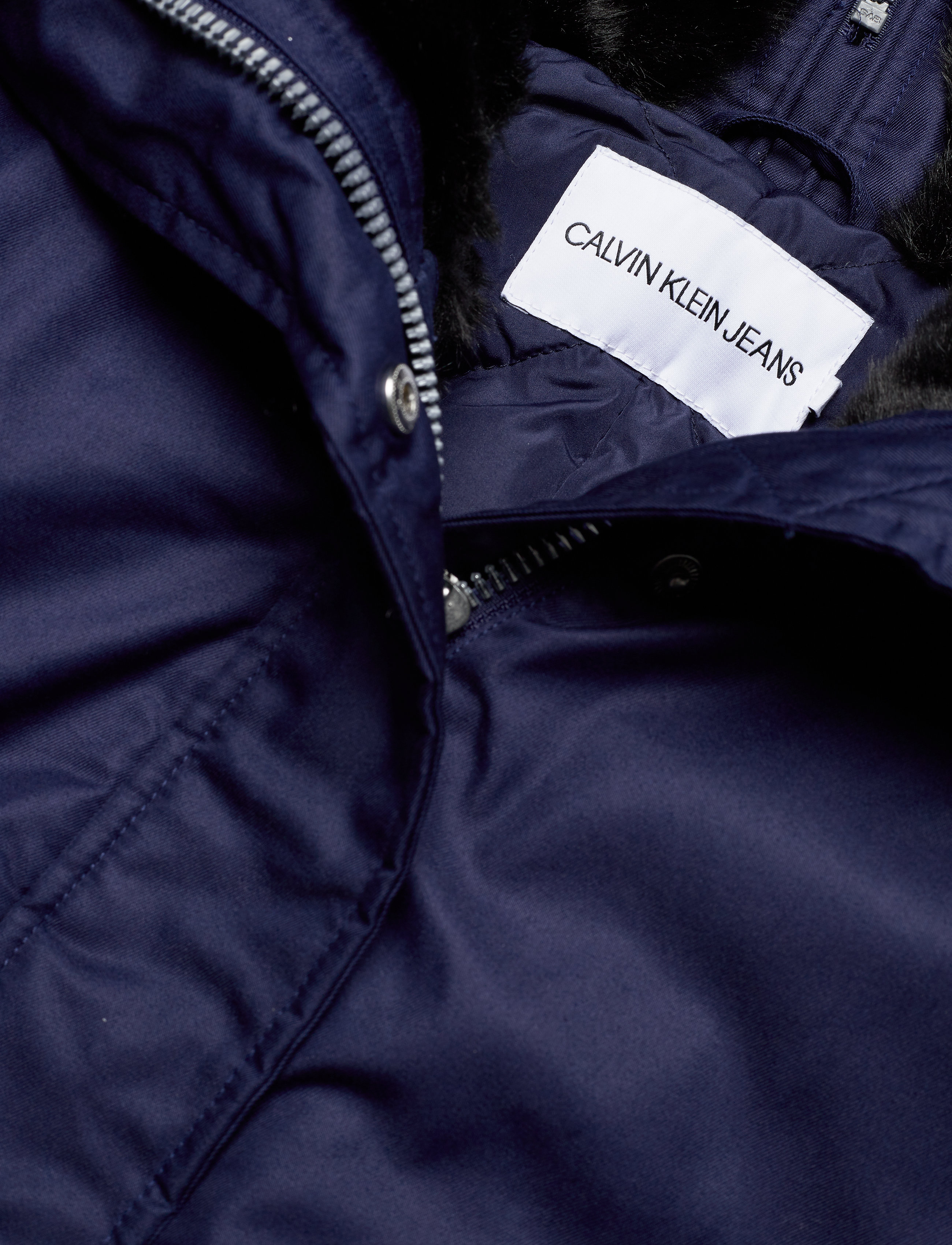 Calvin Klein Jeans - FUR LINING DOWN PARK - peacoat - 4