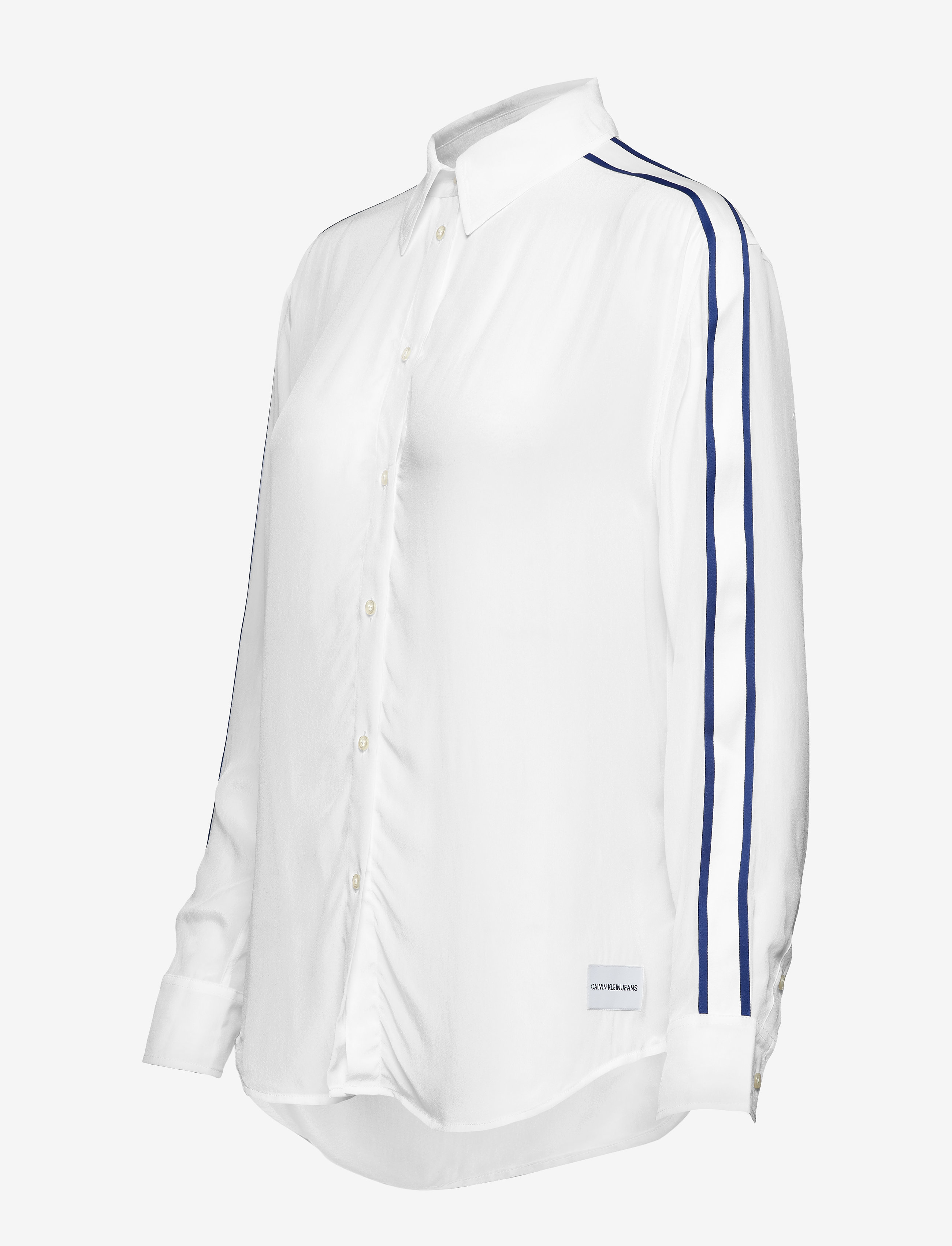 Calvin Klein Jeans - RELAXED TAPE FAUX SI - bright white - 2