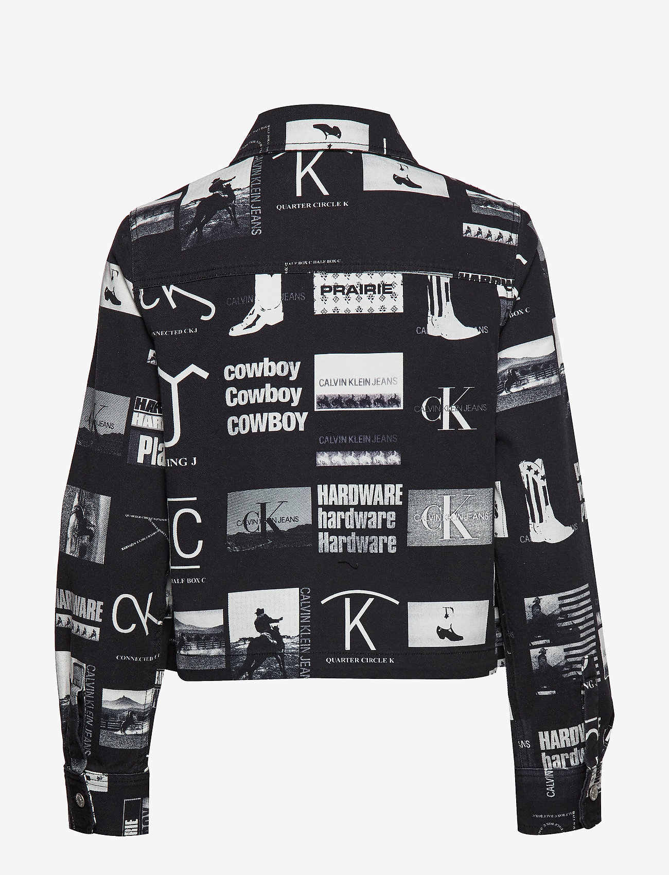 Calvin Klein Jeans - ICONIC CROPPED PATCH - punk aop - 1