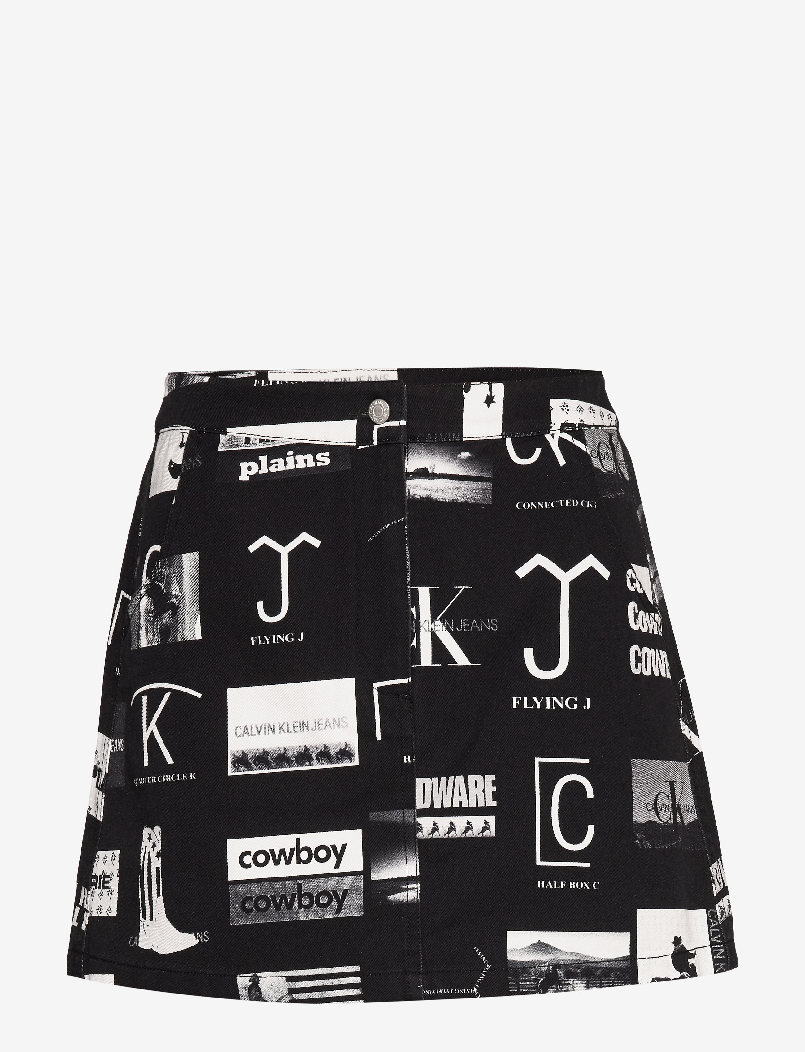 Calvin Klein Jeans - MINI PUNK AOP SKIRT, - punk aop - 0