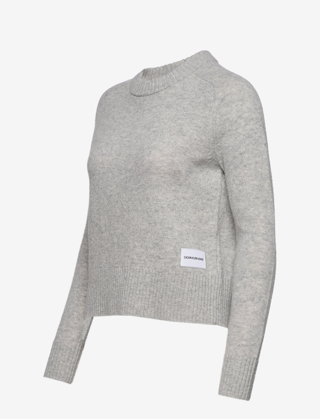 Calvin Klein Jeans - SHETLAND WOOL SWEATE - light grey heather - 2