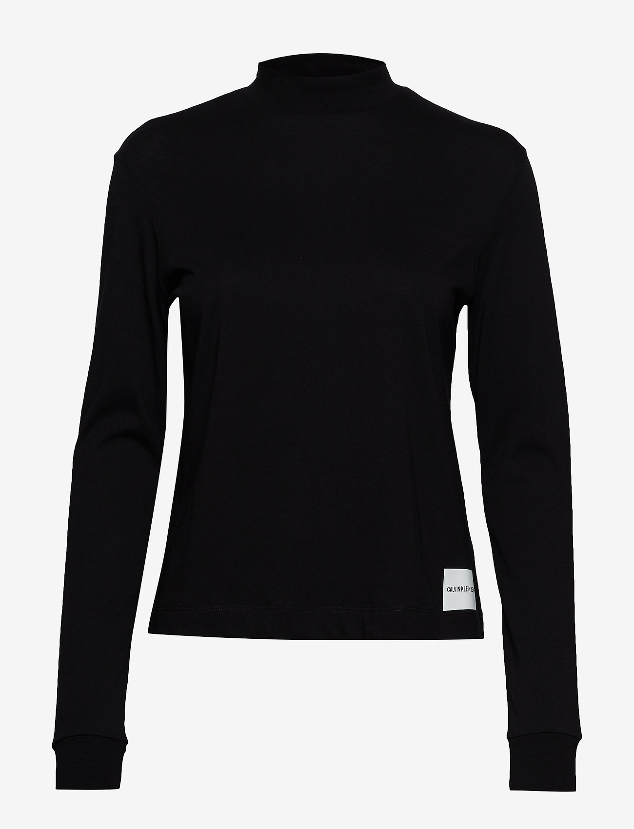 Calvin Klein Jeans - MOCK NECK LS TEE - ck black - 0